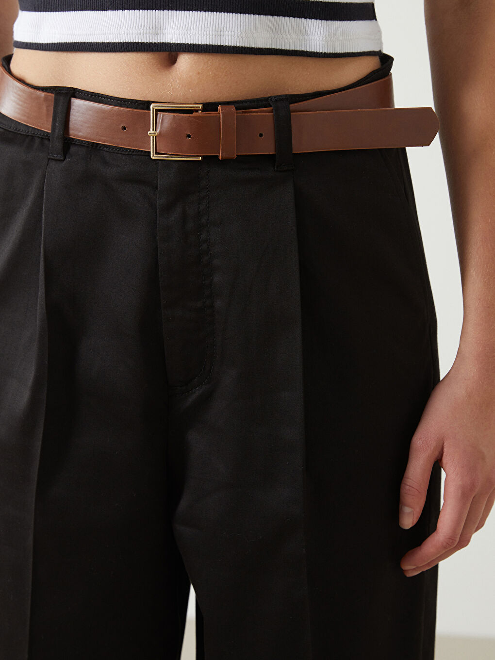 CRNA Pantalone Žena -S5BI89Z8-CVL