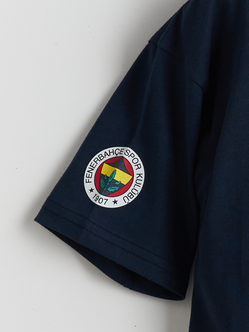 Lacivert Fenerbahçe Baskılı Erkek Çocuk Tişört-2