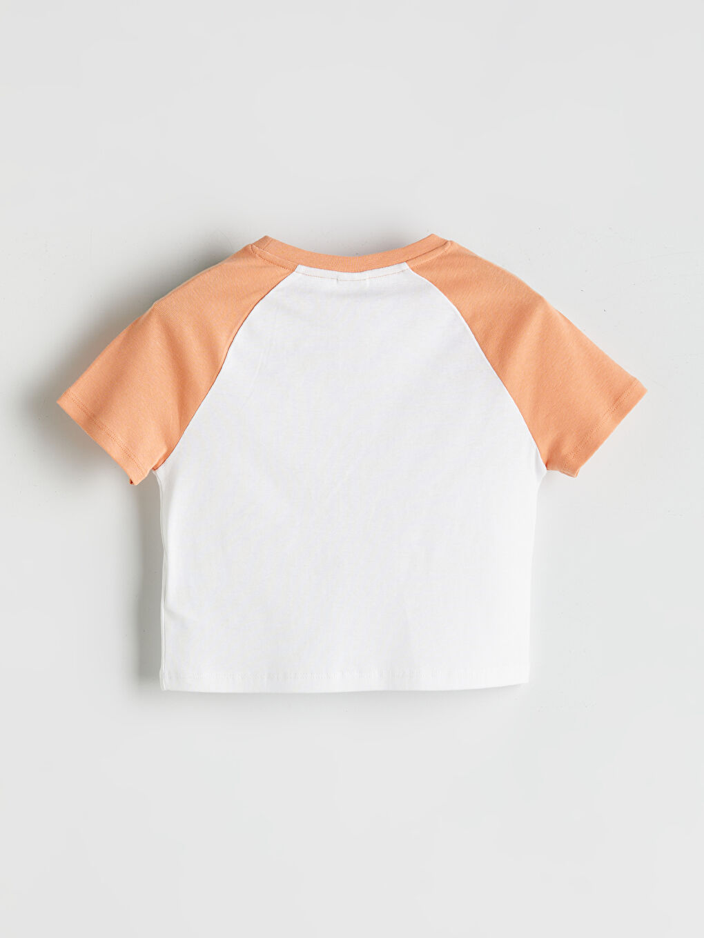 Crew Neck Girls' Crop T-Shirt -S5BJ02Z4-Q6K