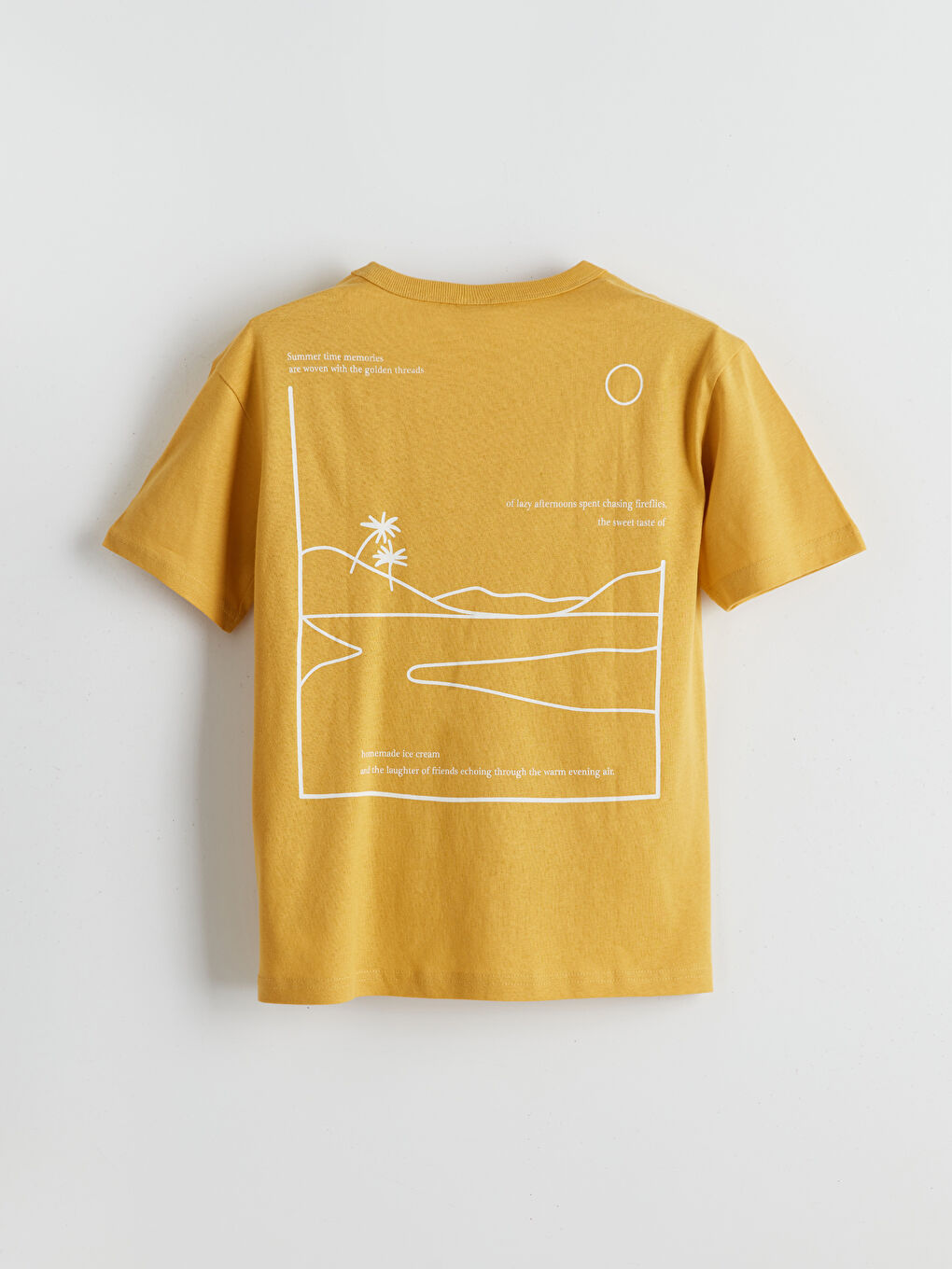 Crew Neck Boy T-Shirt -S5BJ12Z4-FJL