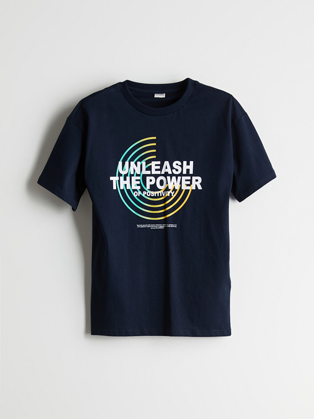 Crew Neck Printed Boys' T-Shirt -S5BJ16Z4-DWP
