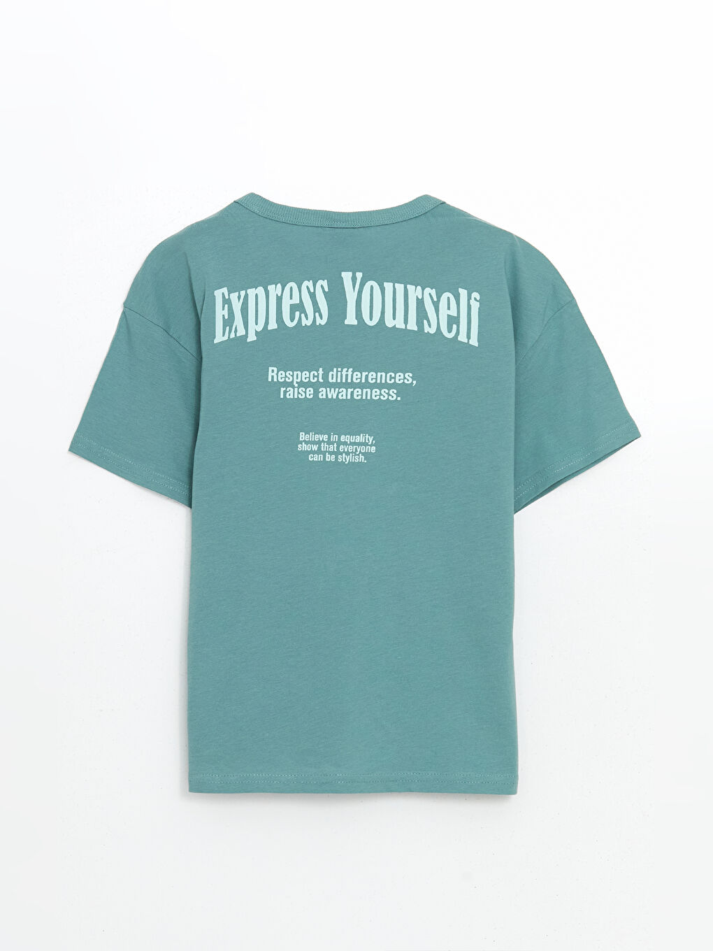 Crew Neck Printed Jersey Boys' T-Shirt -S5BJ22Z4-GP4