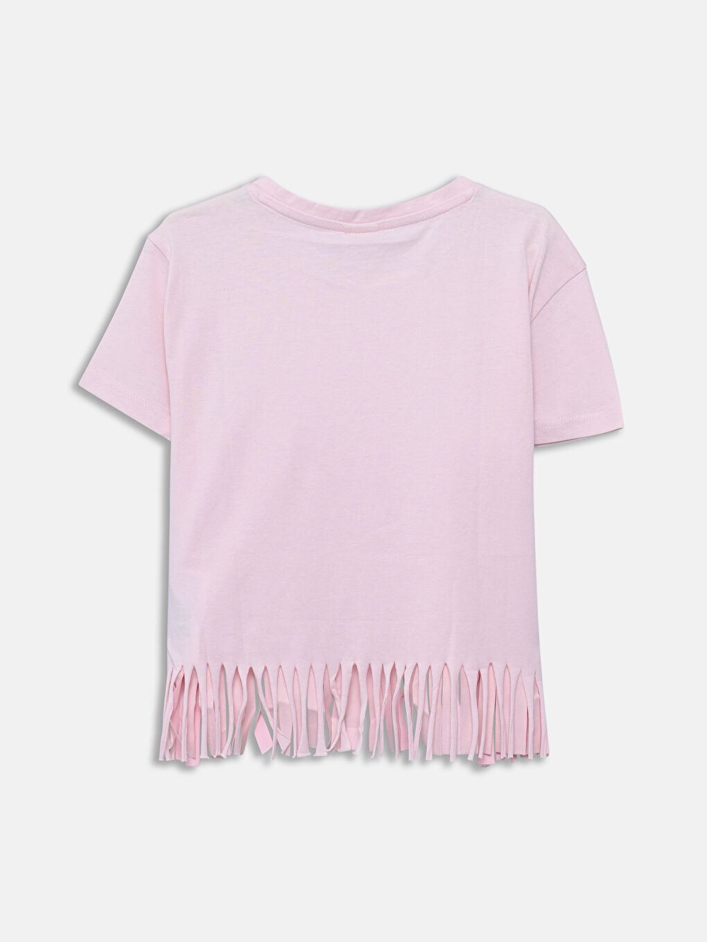 Crew Neck Girls' T-Shirt -S5BK17Z4-LT4