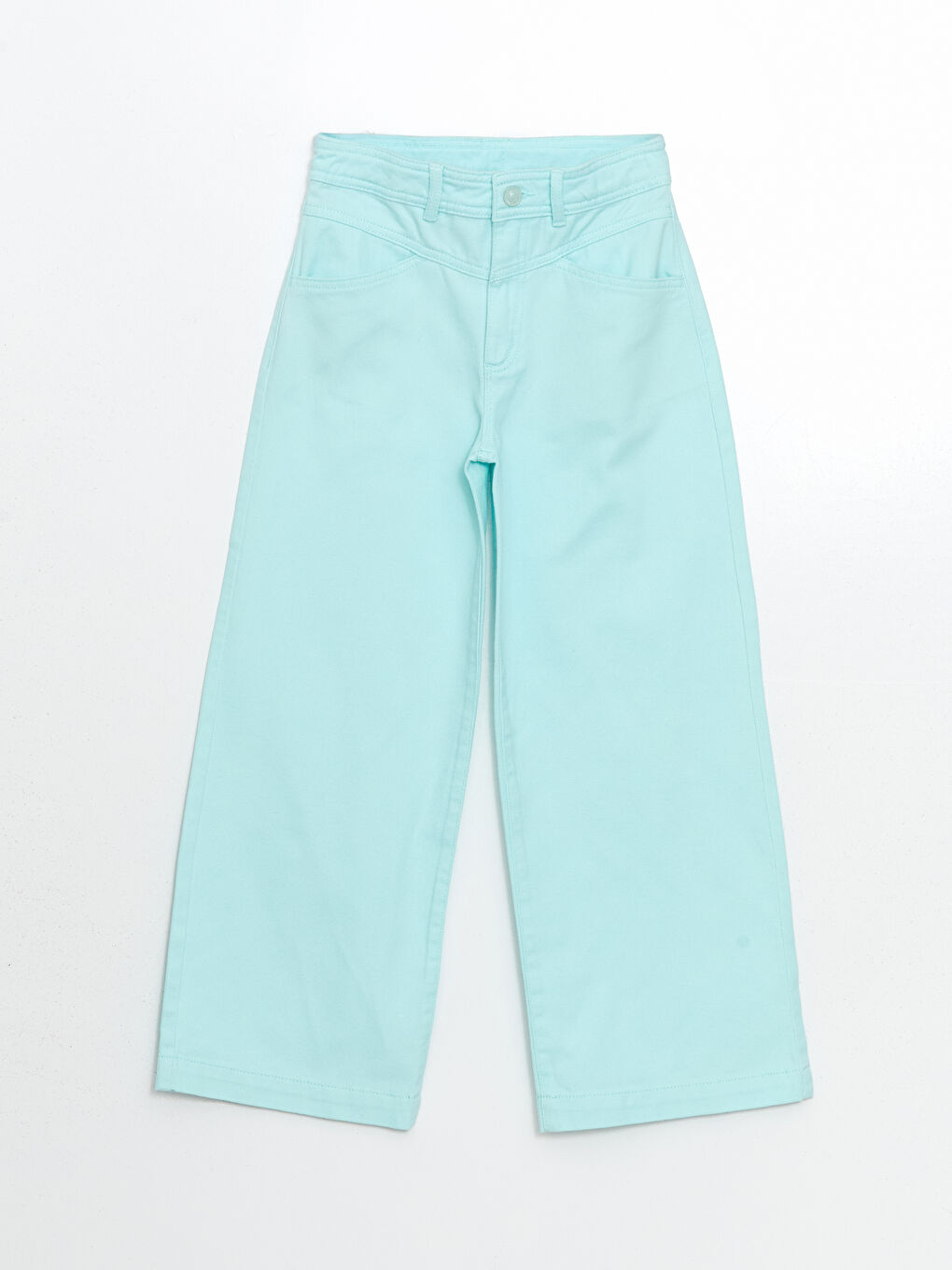 LCW Kids Mädchen-Jeanshose mit verstellbarem elastischem Bund -S5BK35Z4-FVE