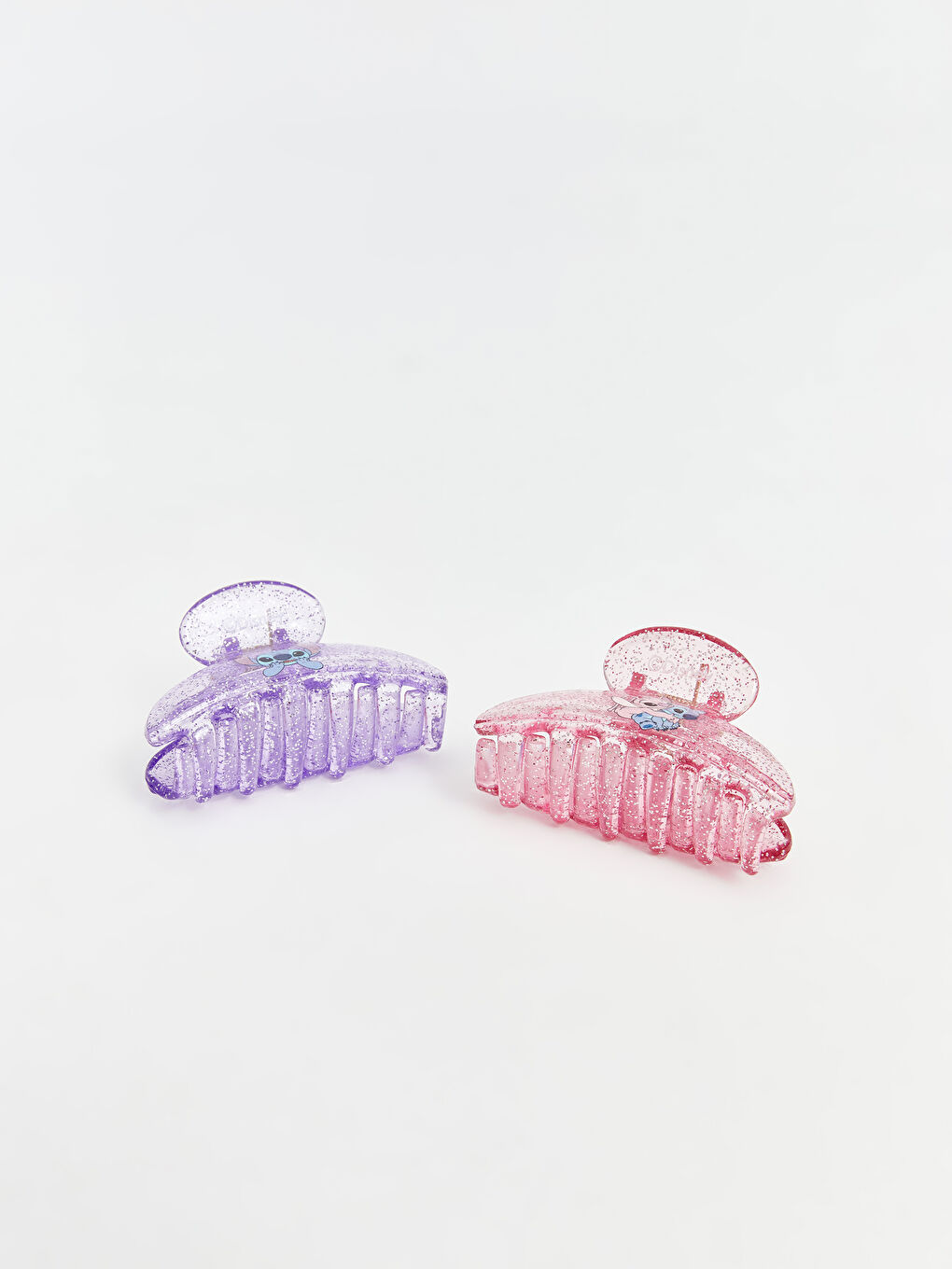 ლილო და სტიჩი ნაბეჭდი გოგონებისთვის კლიპის თმის სამაგრი 2 შეკვრა-1