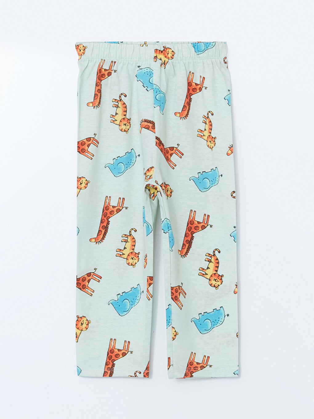 Shirt Collar Printed Baby Boy Pajama Set -S5BL35Z1-LRK