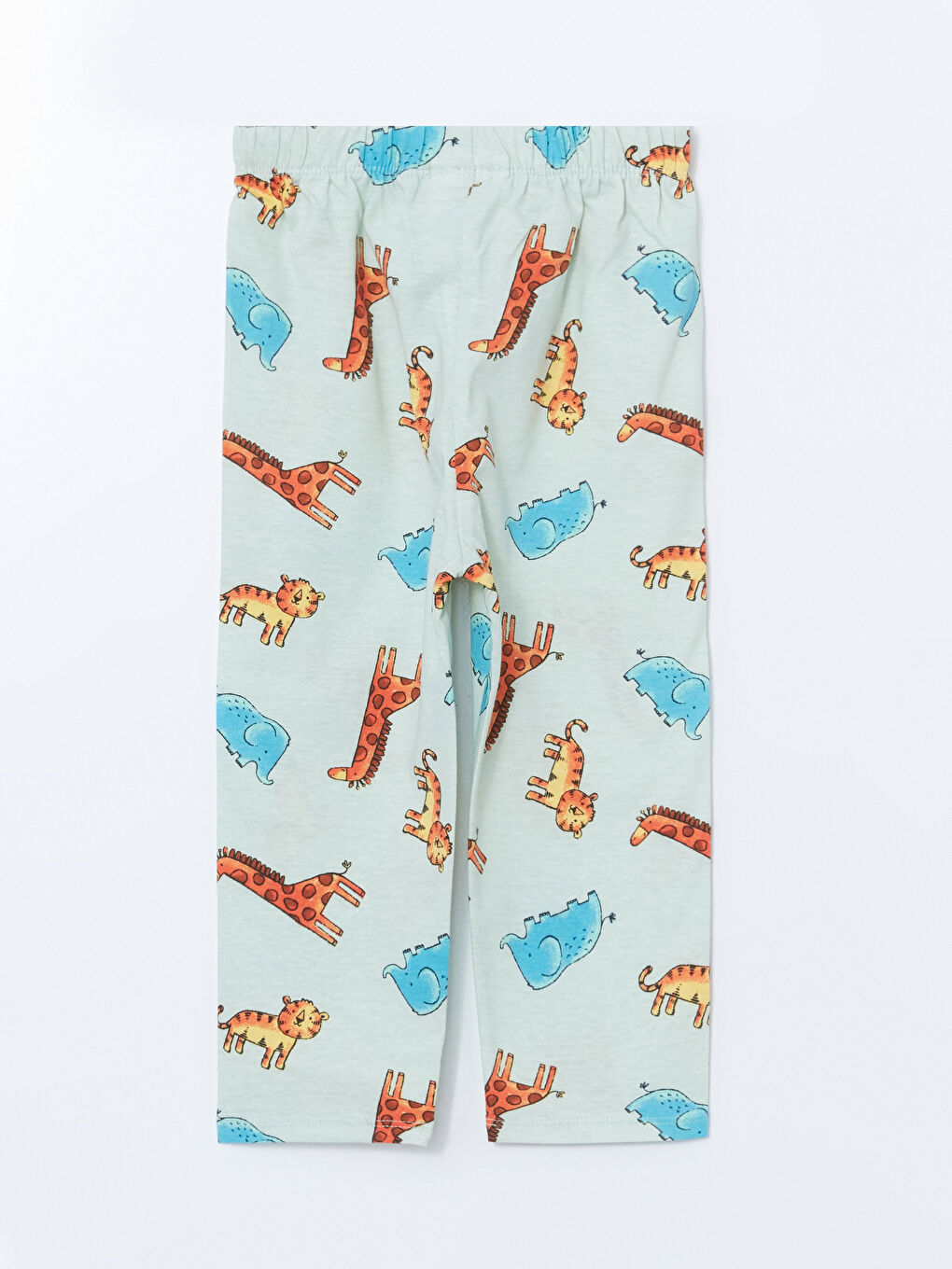 Shirt Collar Printed Baby Boy Pajama Set -S5BL35Z1-LRK