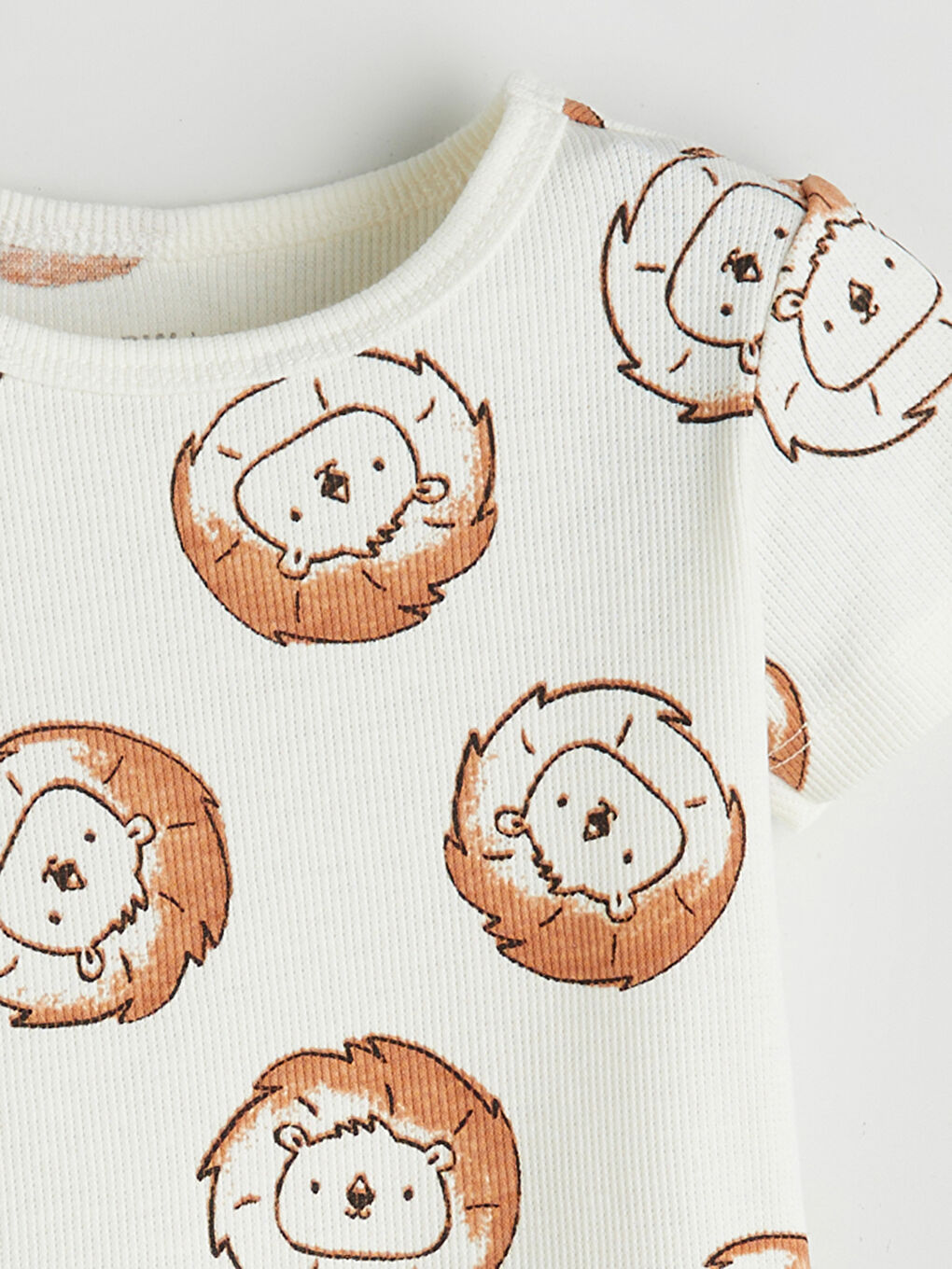 LCW baby Pyjama-Set für Baby-Jungen mit Rundhalsausschnitt und Print -S5BL38Z1-LRA
