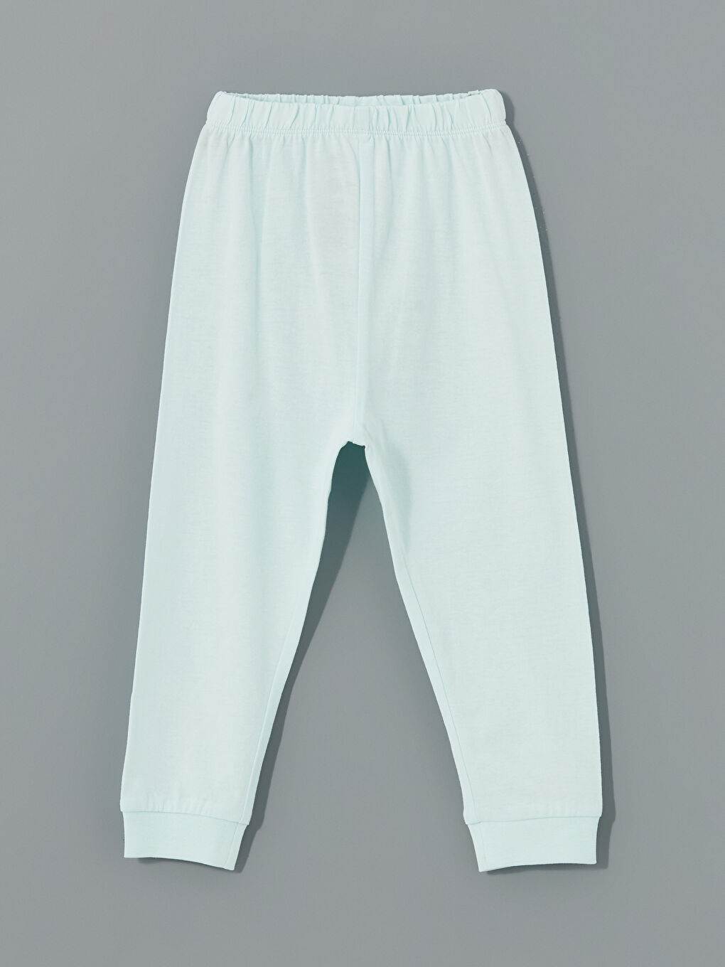 Yeşil Beli Lastikli Kız Bebek Pijama Alt