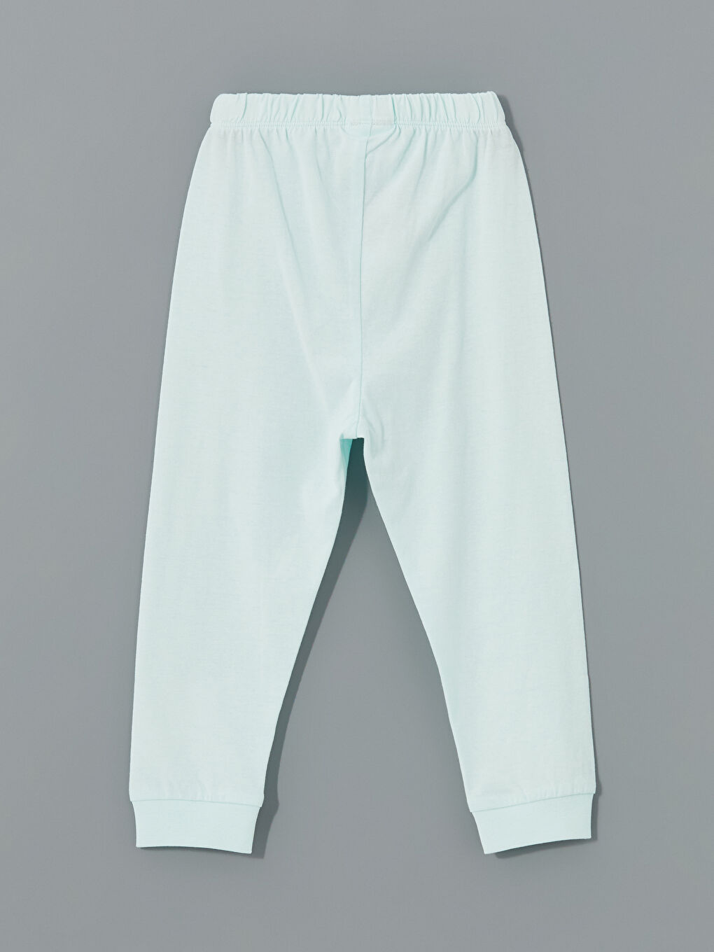 Yeşil Beli Lastikli Kız Bebek Pijama Alt-2