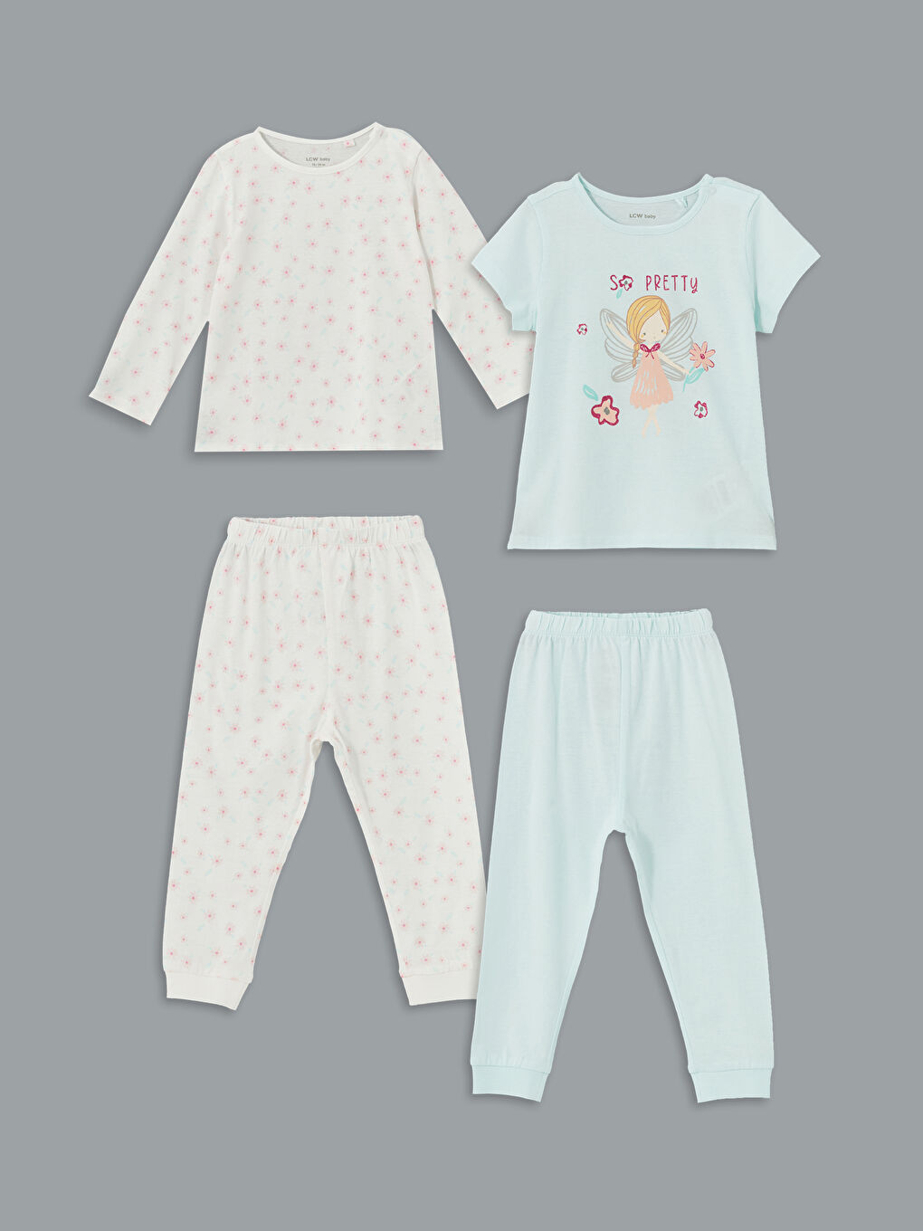 Printed Baby Girl'S Pajama Set (2 Pieces) -S5BL42Z1-SVR