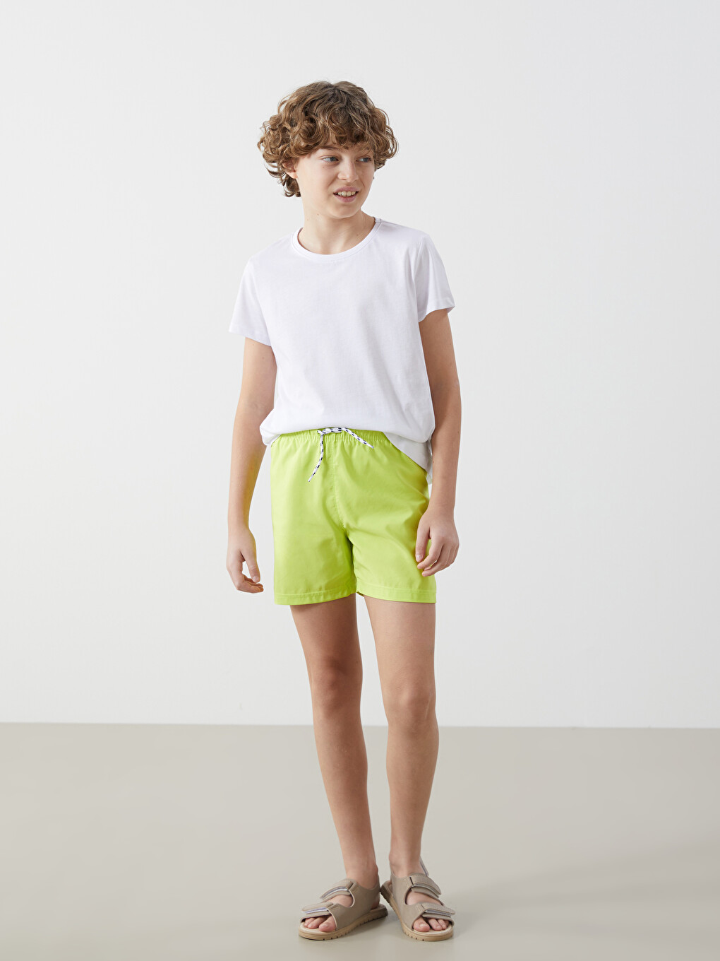 Quick-drying Uv Protective Boys' Swim Shorts