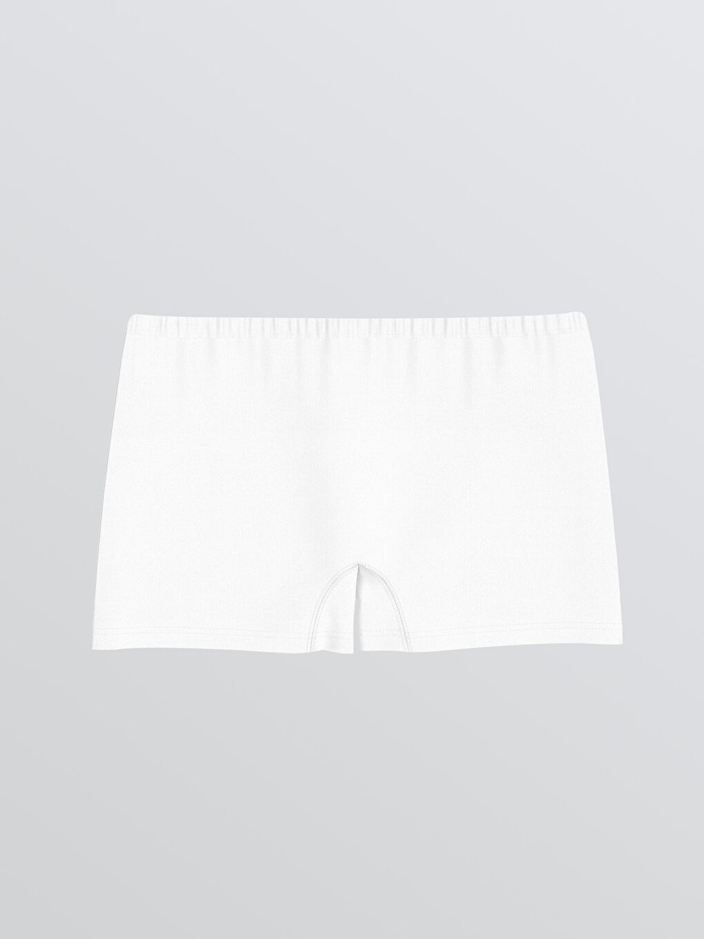 Elastic Waist Basic Girls' Boxer-1
