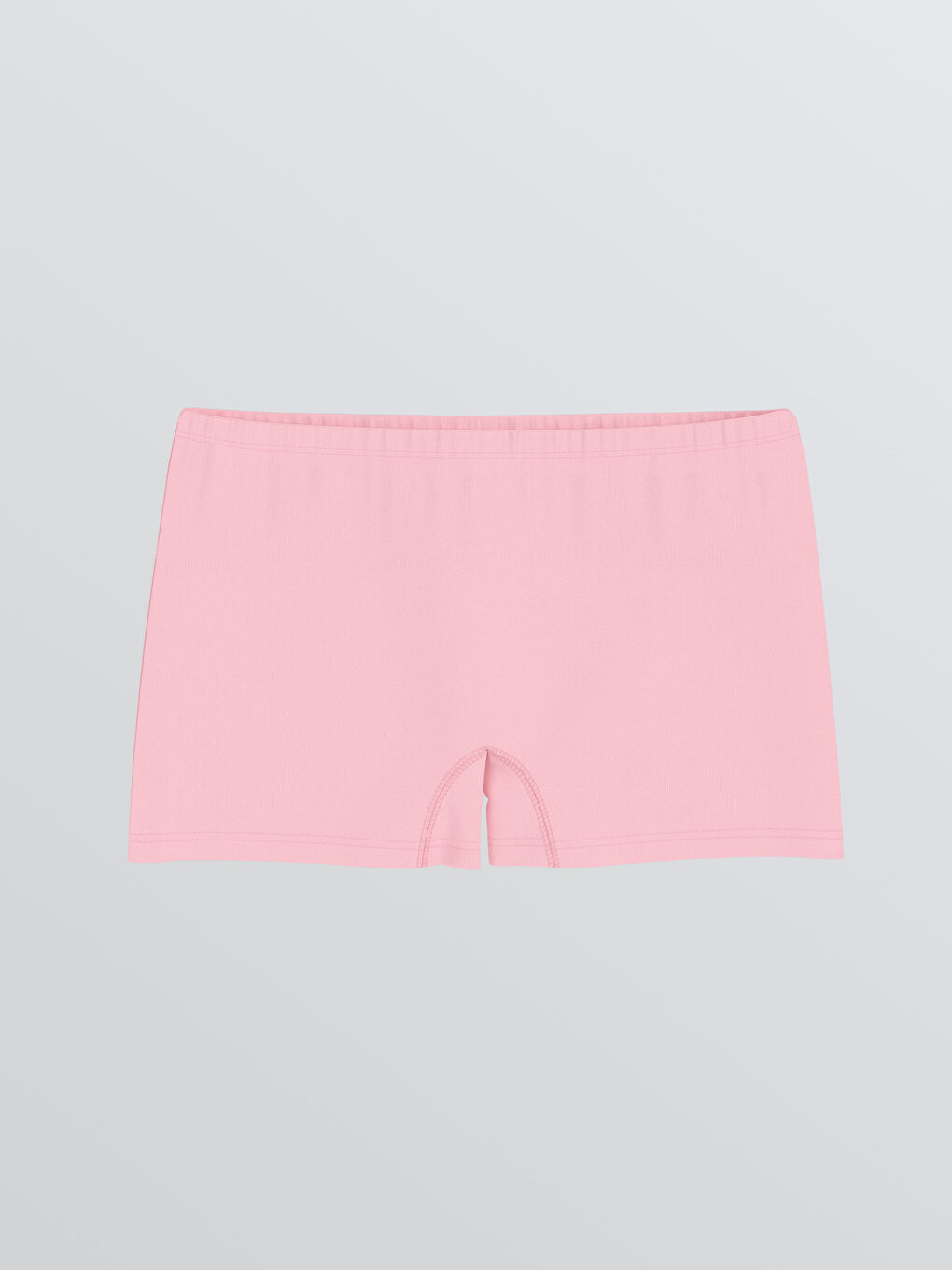 Pembe Beli Lastikli Basic Kız Çcuk Boxer