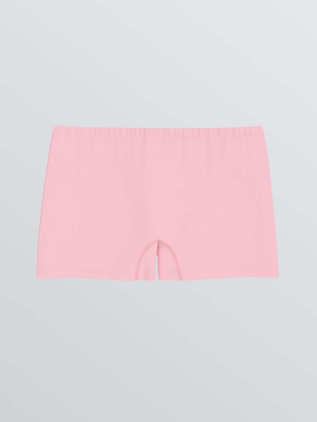 Pembe Beli Lastikli Basic Kız Çcuk Boxer-1