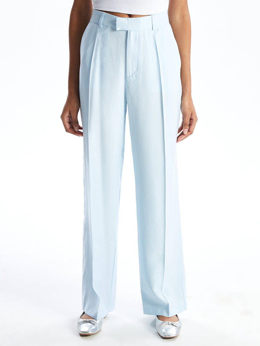 Standard Fit Women's Trousers -S5BM10Z8-YEB