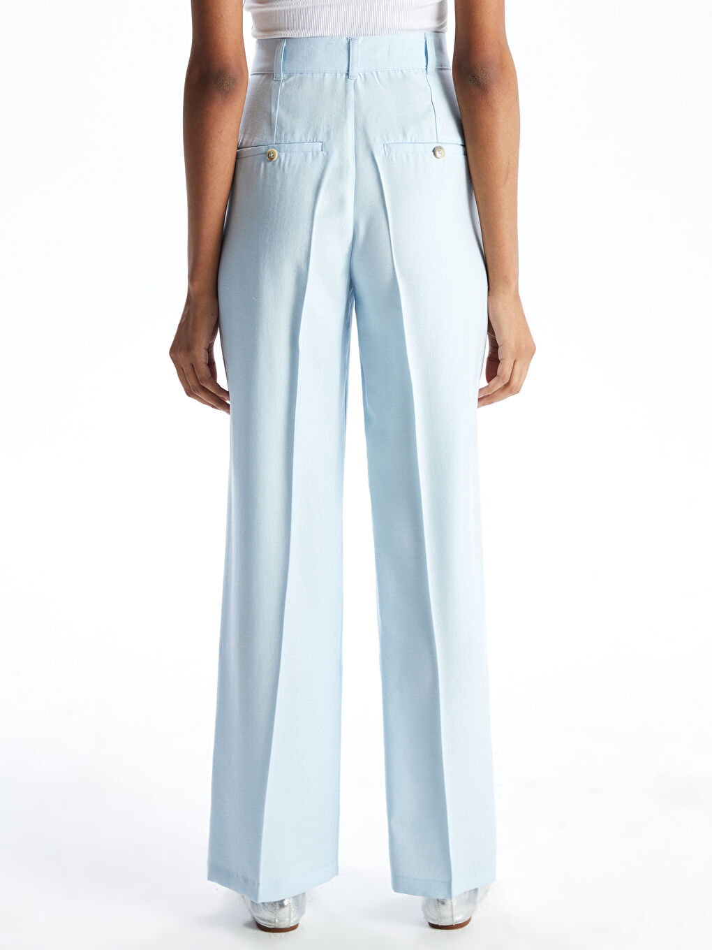 Standard Fit Women's Trousers -S5BM10Z8-YEB