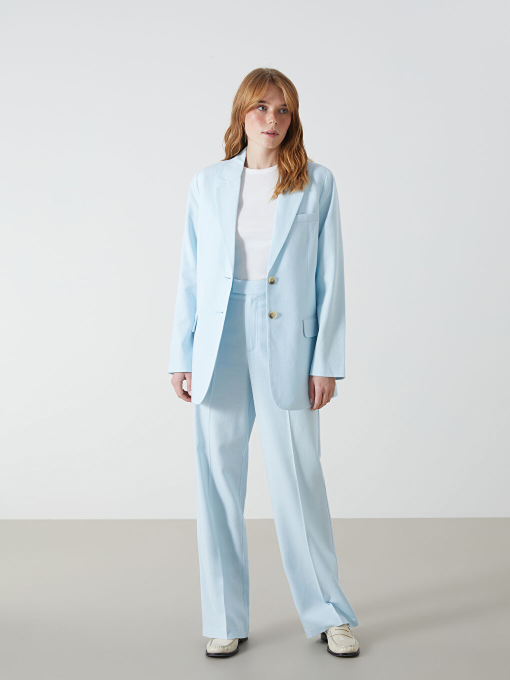 Women's Blazer Jacket -S5BM11Z8-YEB