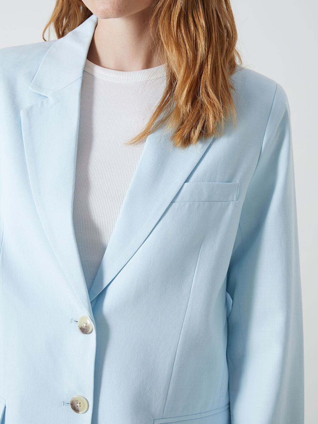 Women's Blazer Jacket -S5BM11Z8-YEB
