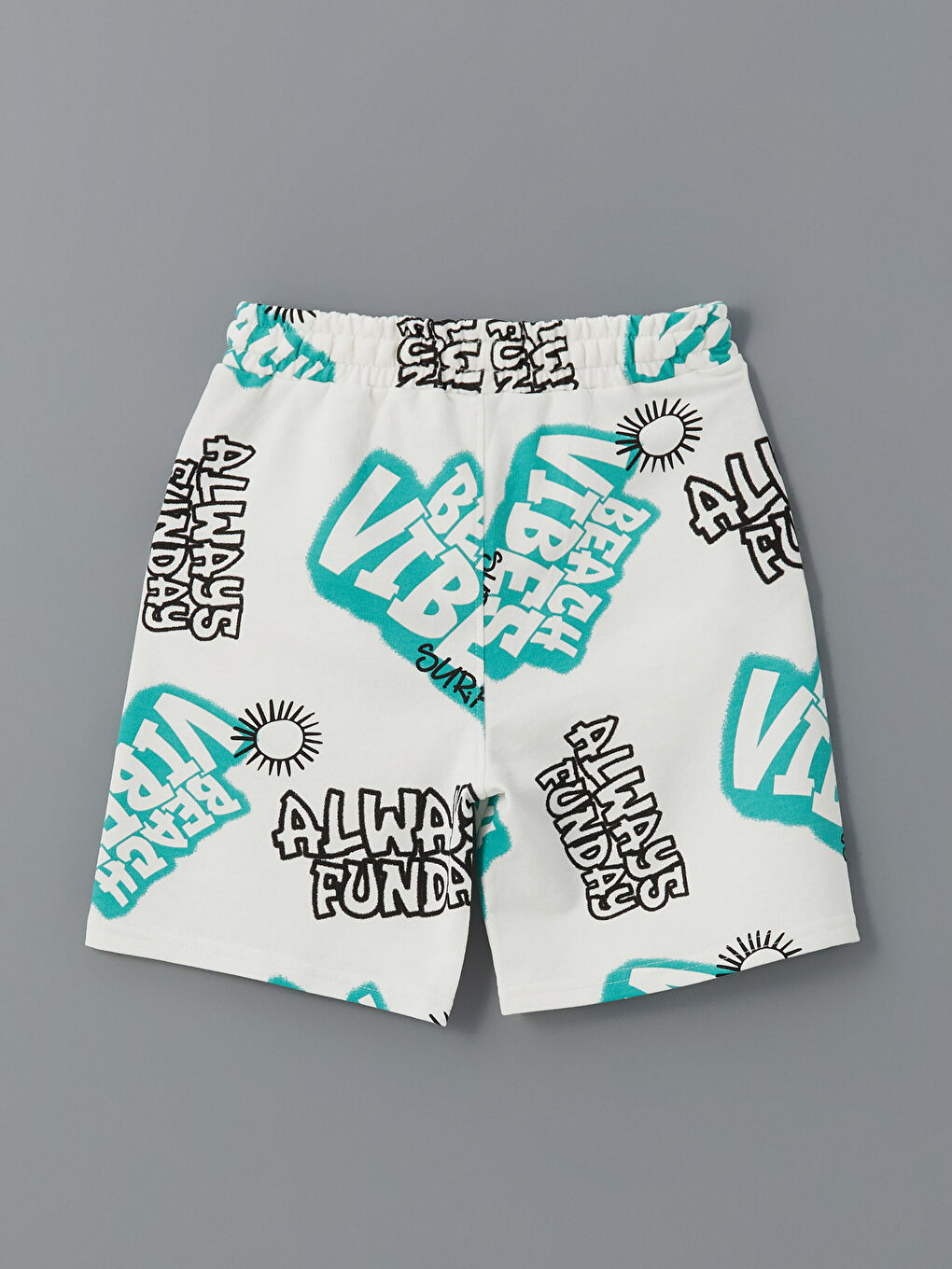 Boys Shorts With Elastic Waist -S5BM12Z4-LRR