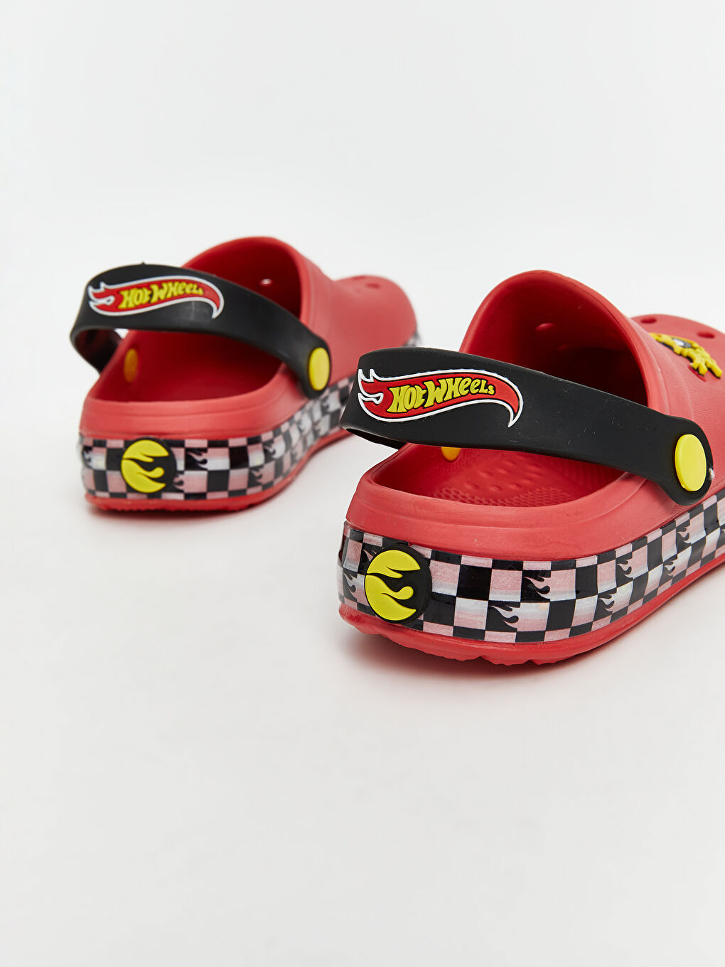 Kırmızı Tabanı Işıklı Erkek Çocuk Plaj Sandaleti-5