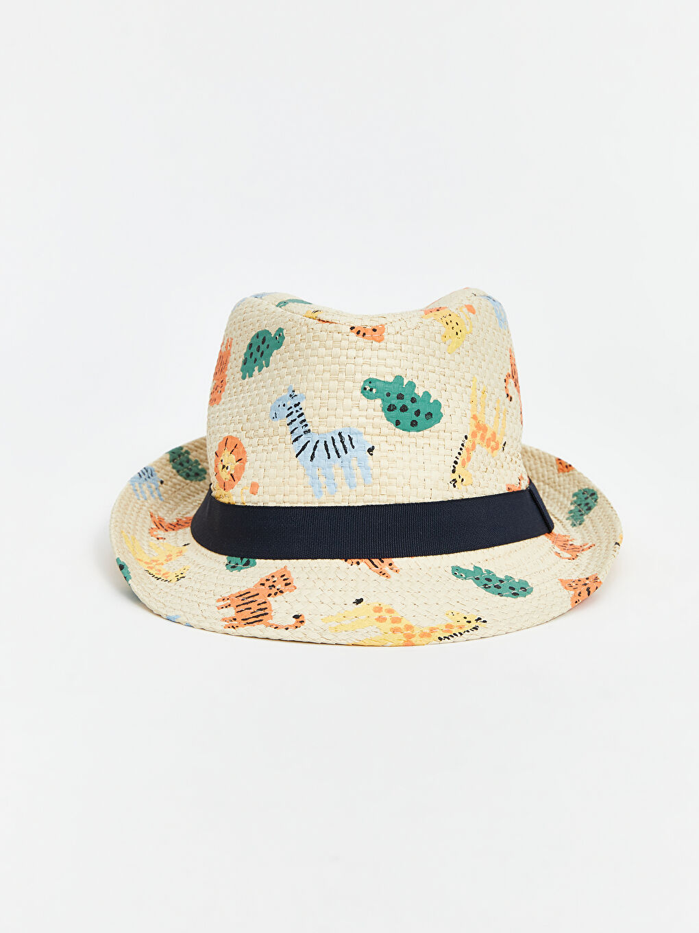 Animal Printed Baby Boys' Fedora Hat -S5BM52Z1-VJV