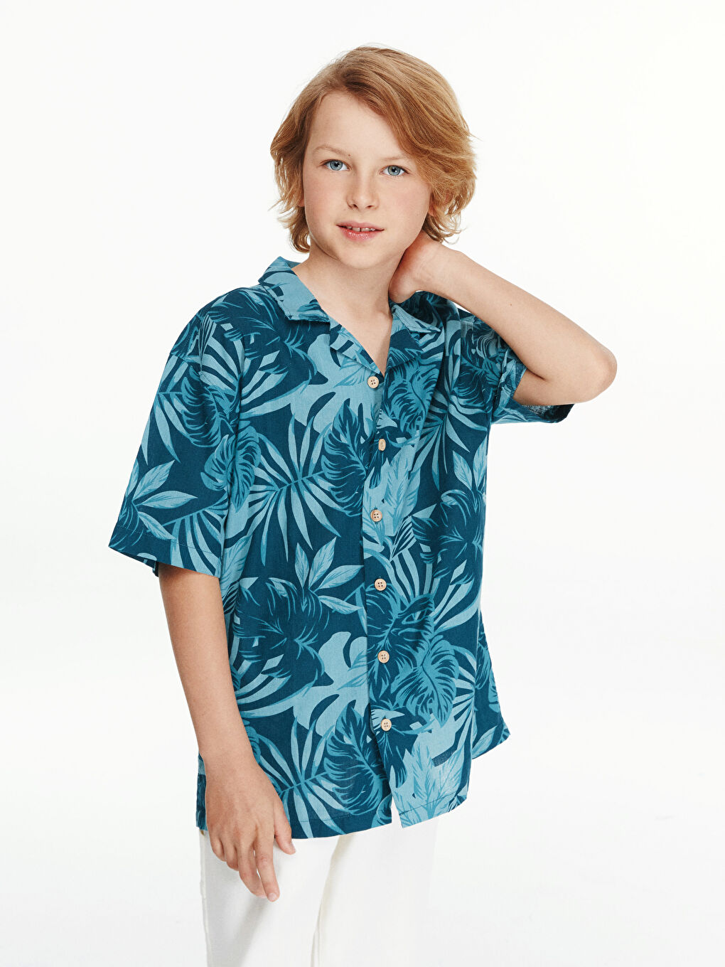Short Sleeve Boys' Shirt -S5BN02Z4-LQQ