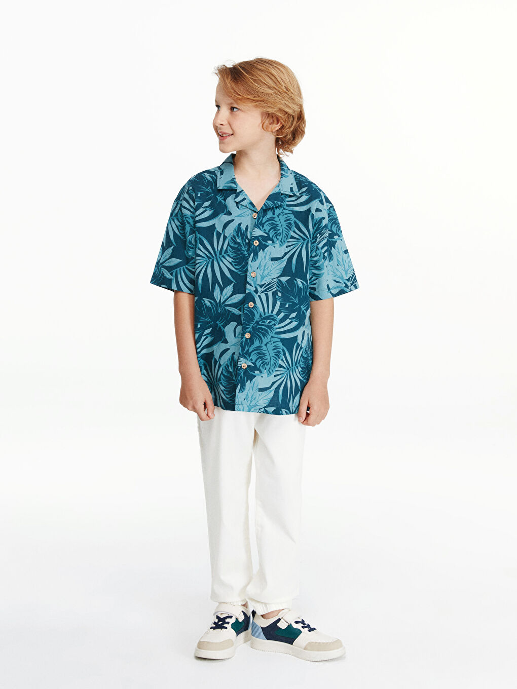 Short Sleeve Boys' Shirt -S5BN02Z4-LQQ