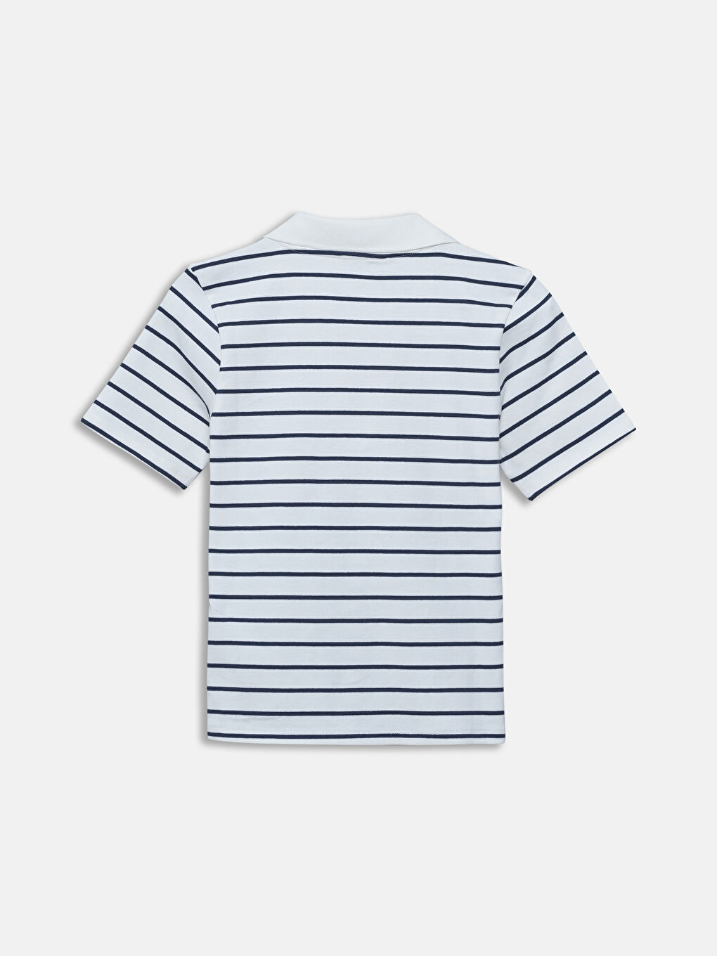 Polo Neck Striped Crop -S5BN22Z8-R9J