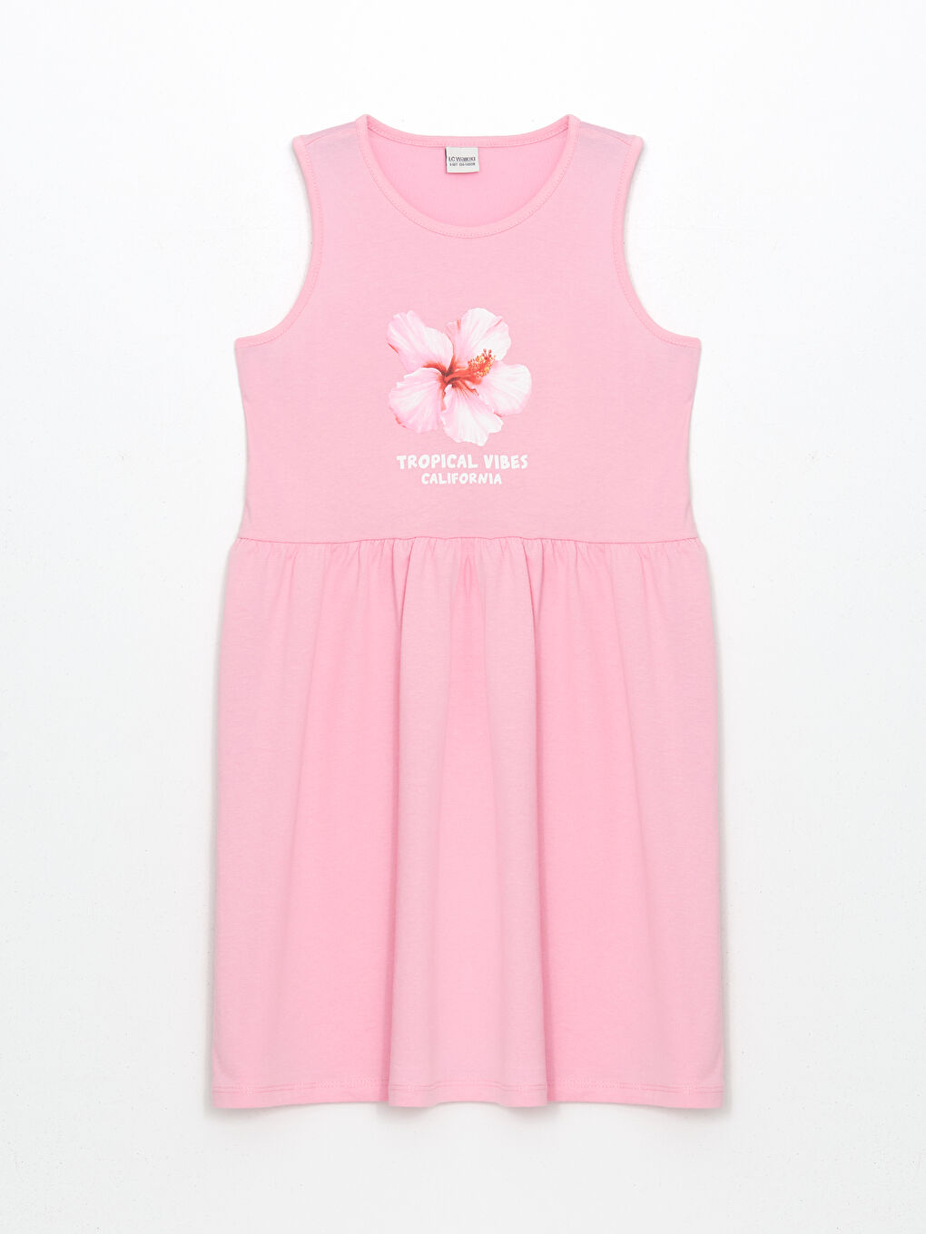 Floral Pleated Girls' Dress -S5BN24Z4-GA5