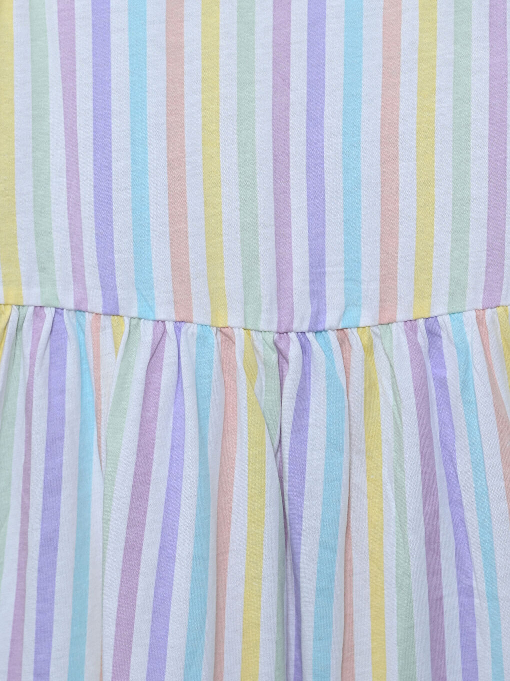 Crew Neck Girls' Dress-4