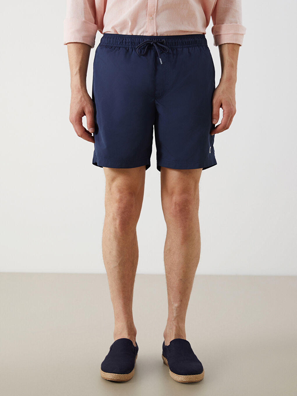 Short Printed Men's Swimming Shorts -S5BN42Z8-HEL