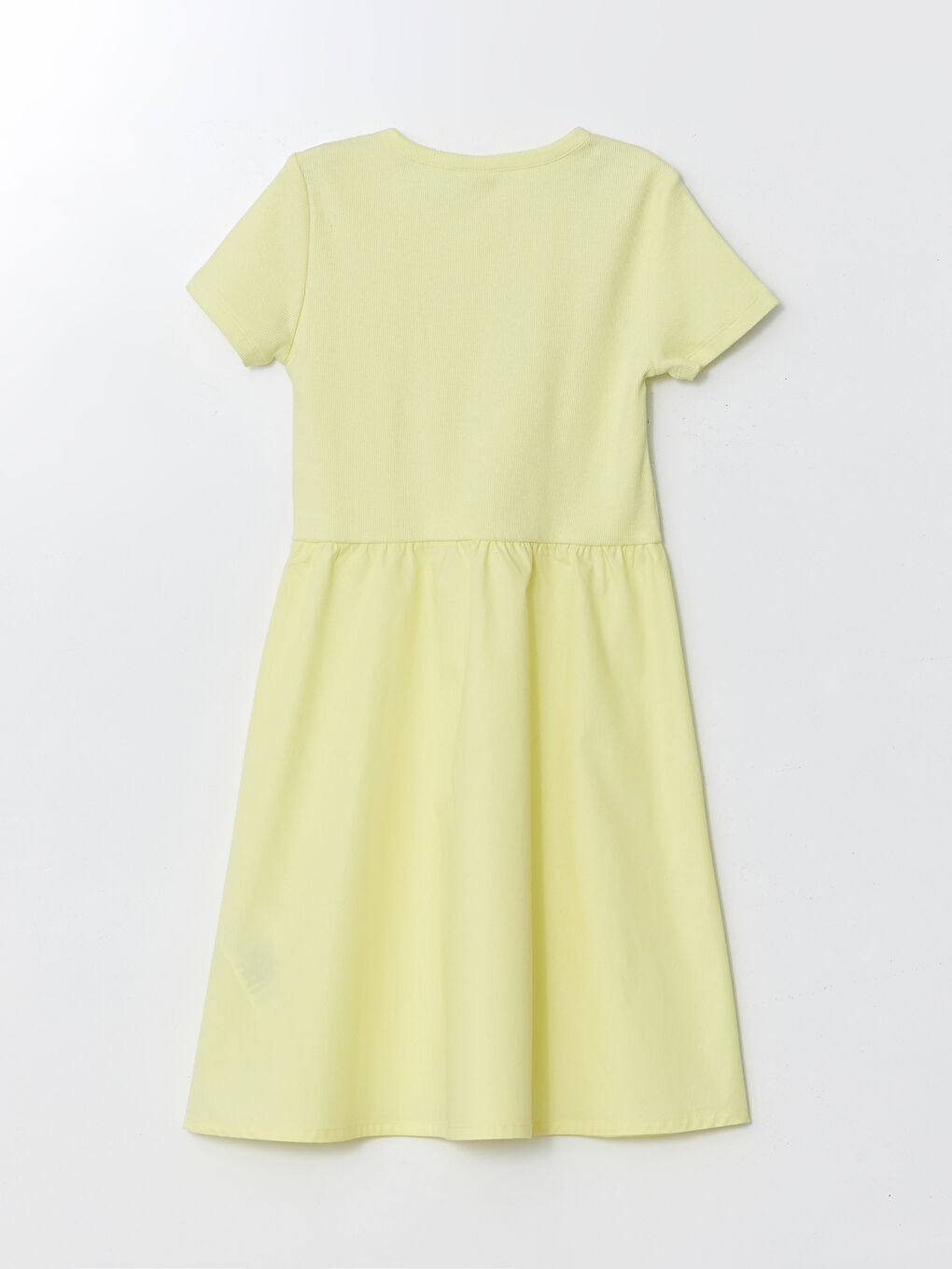 New York Printed Girls' Short Dress-1