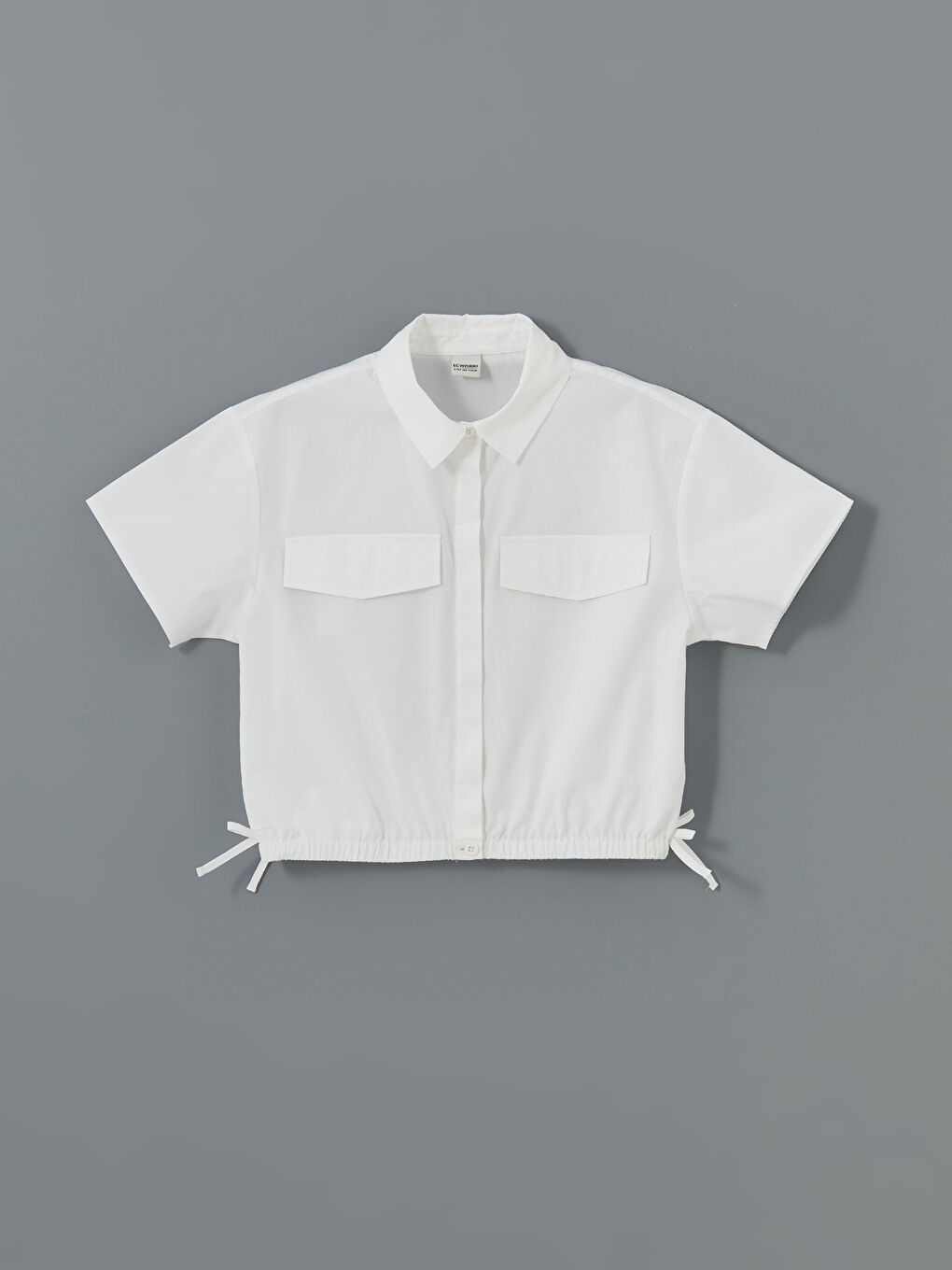 Loose Fit Poplin Girls' Shirt -S5BN64Z4-Q6K