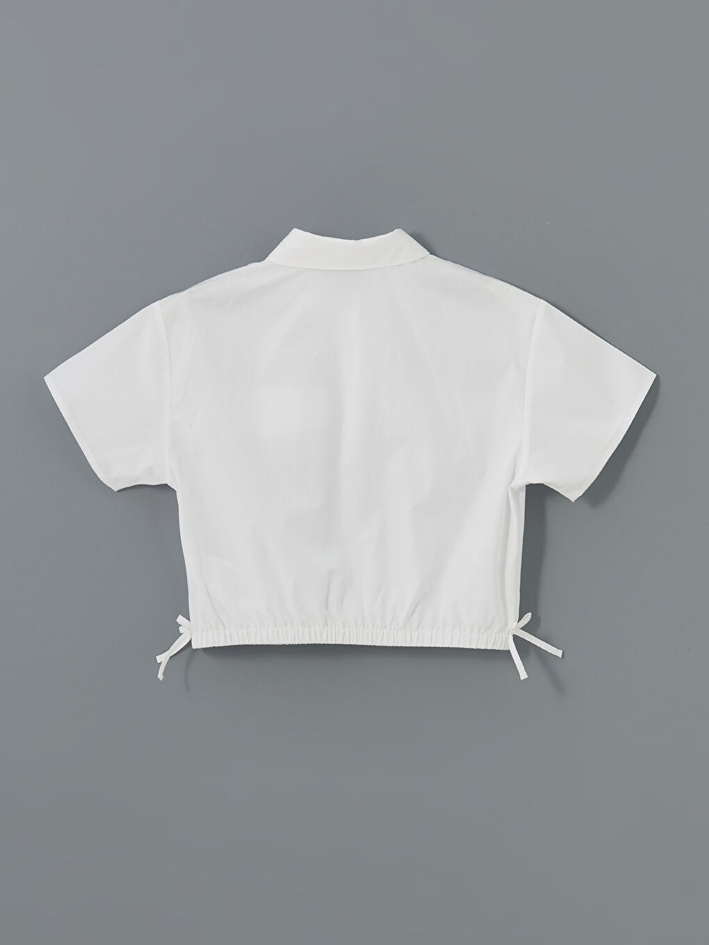 Loose Fit Poplin Girls' Shirt -S5BN64Z4-Q6K