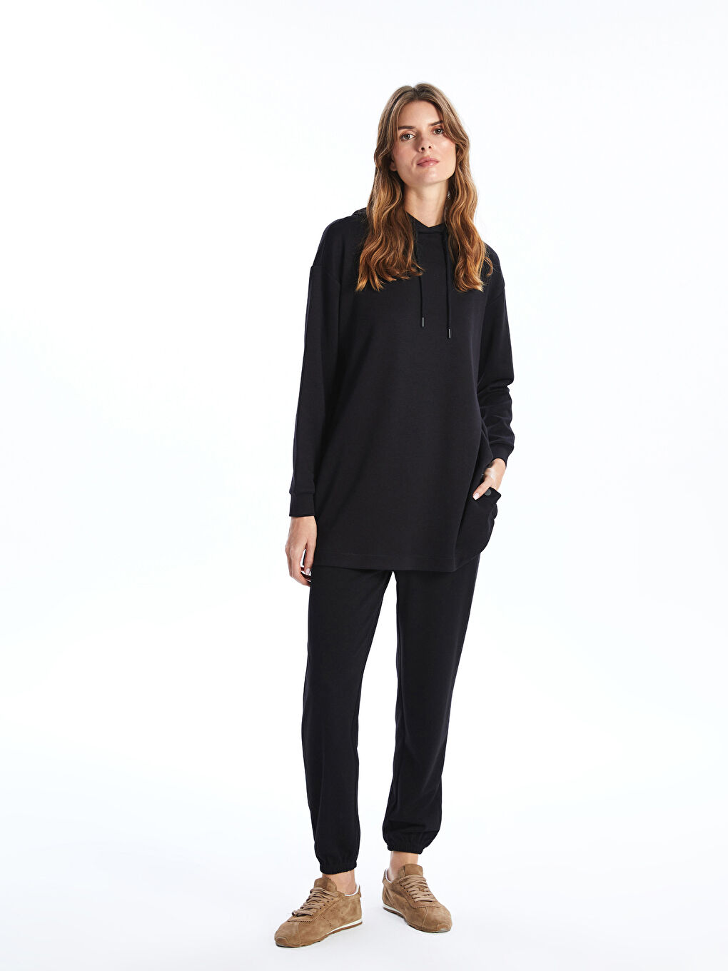 Elasticated Waist Women's Jogger Sweatpants -S5BN70Z8-CVL