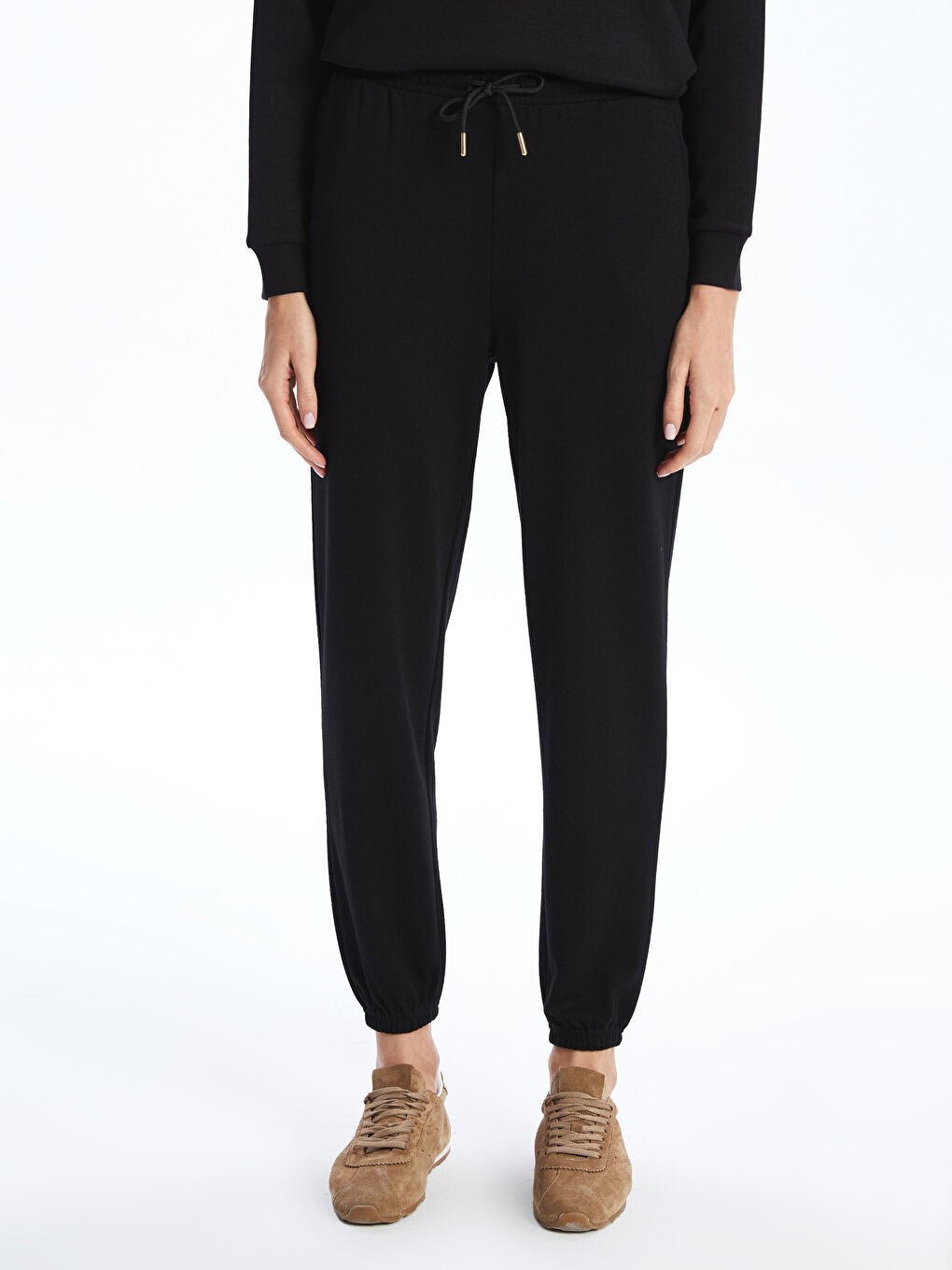 Elasticated Waist Women's Jogger Sweatpants -S5BN70Z8-CVL