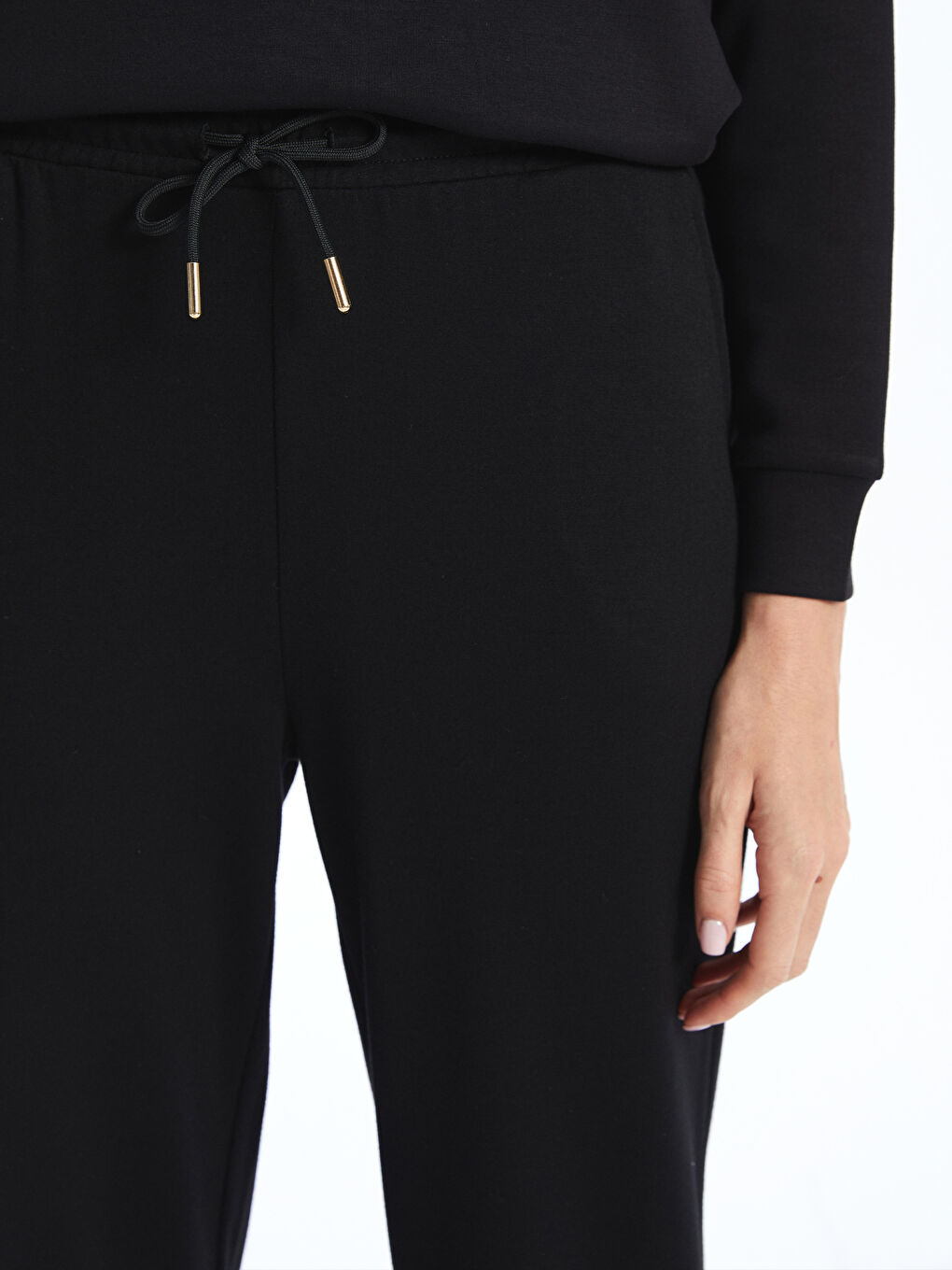 Elasticated Waist Women's Jogger Sweatpants -S5BN70Z8-CVL