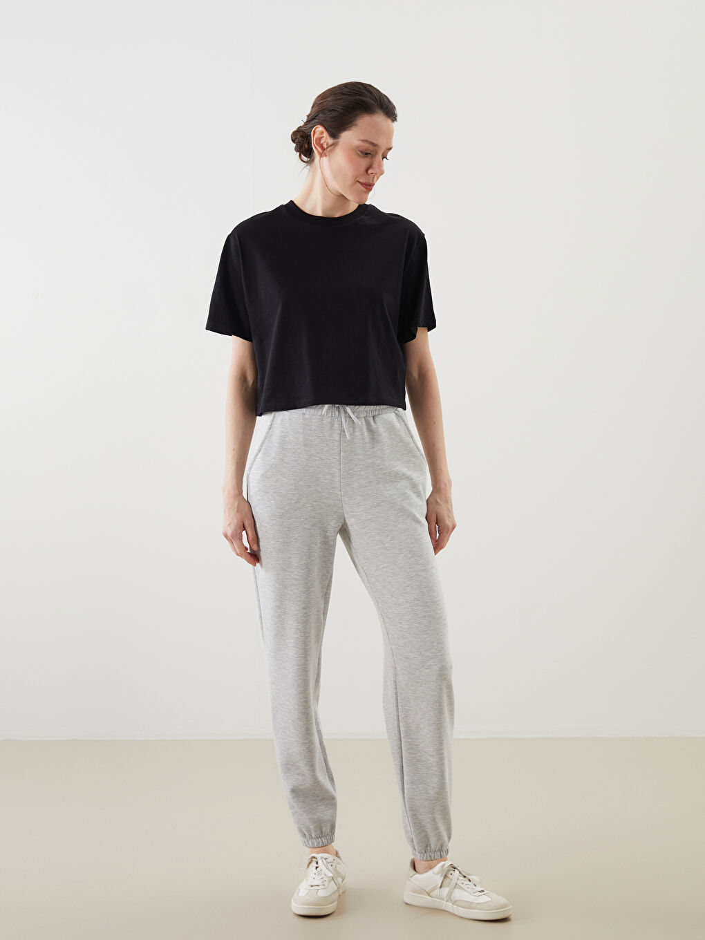 Elastic Waist Women's Jogger Sweatpants -S5BN70Z8-DD0