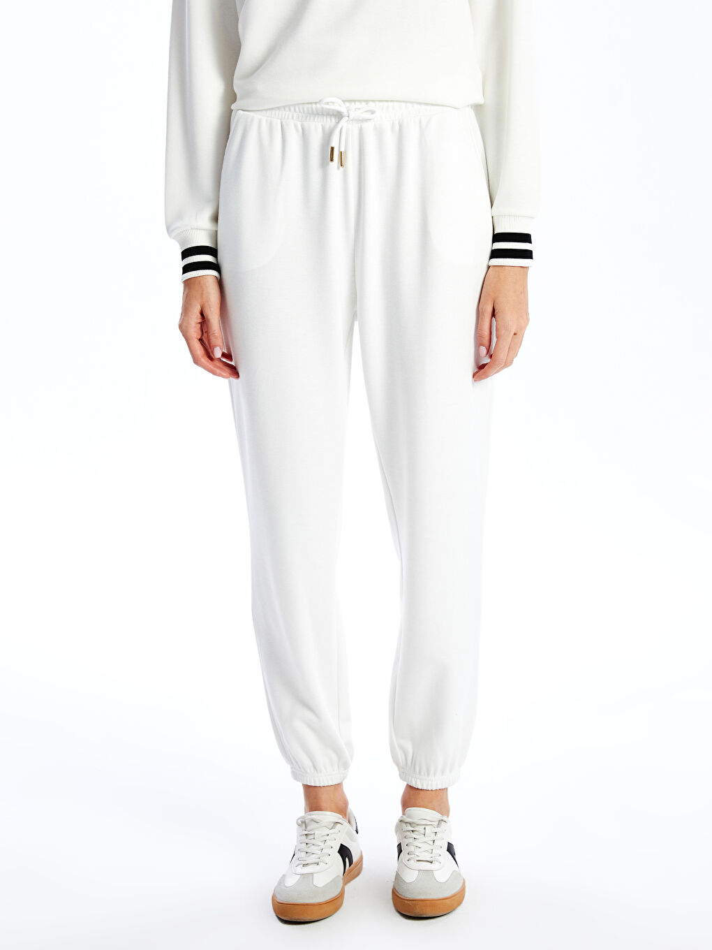 Elasticated Waist Women's Jogger Sweatpants -S5BN70Z8-FE8