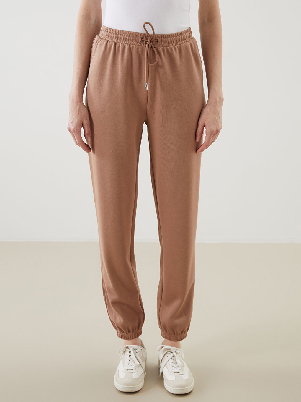 Elasticated Waist Women's Jogger Sweatpants -S5BN70Z8-GWJ