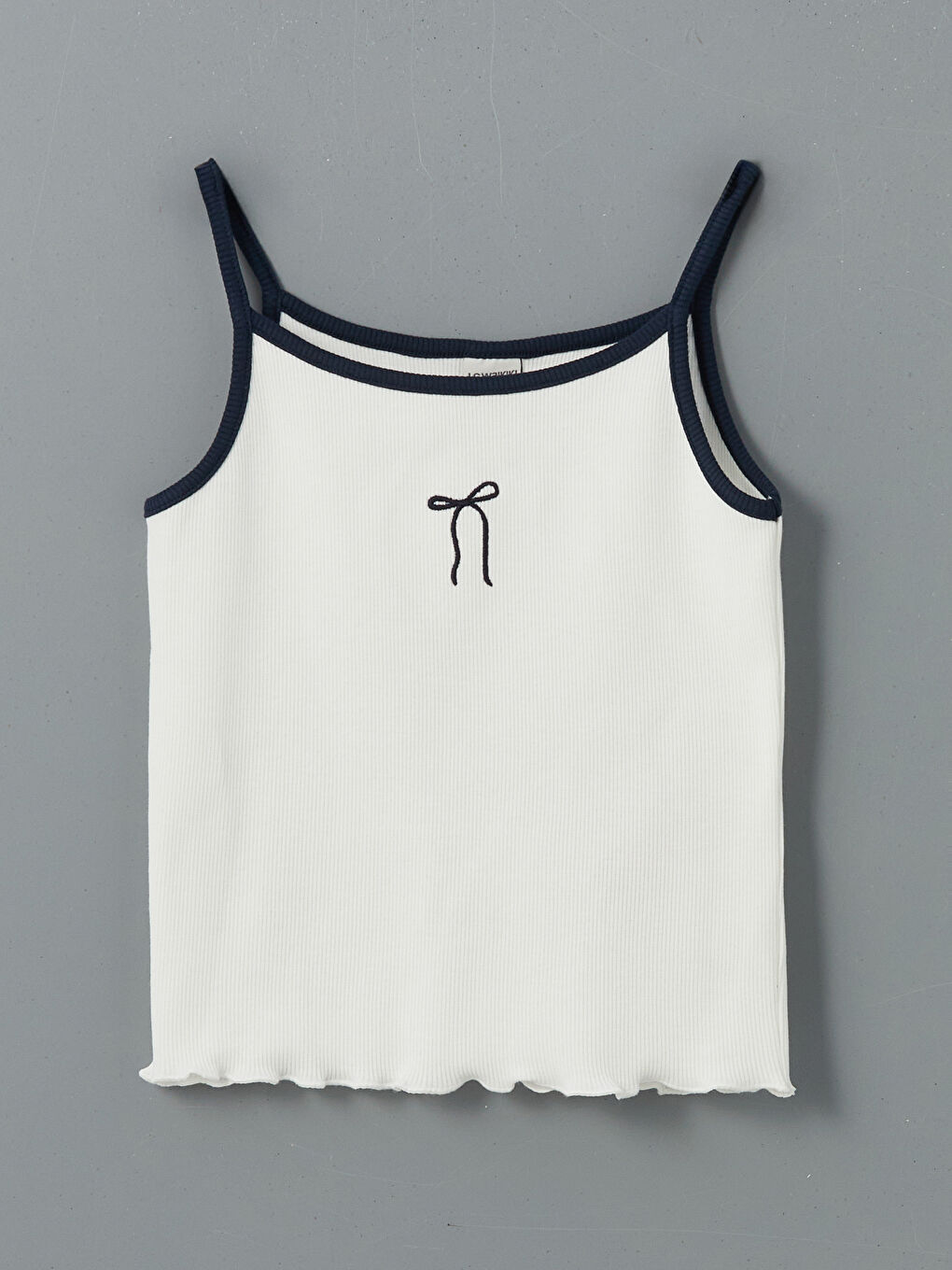 Crew Neck Girl'S Crop T-Shirt And Tank Top -S5BN95Z4-HRC