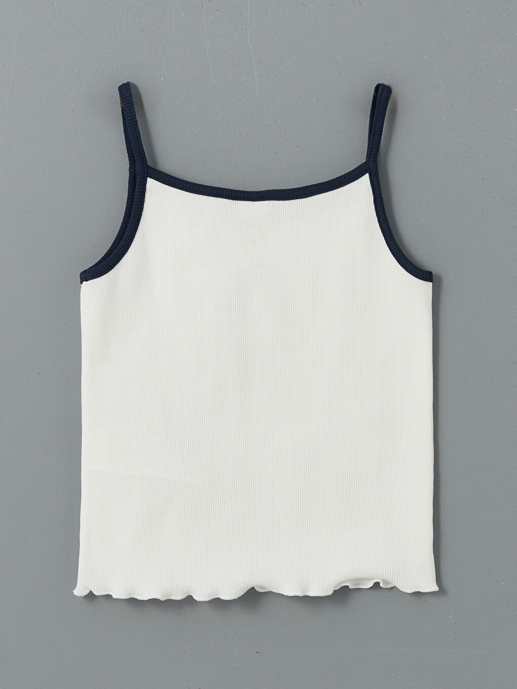Crew Neck Girl'S Crop T-Shirt And Tank Top -S5BN95Z4-HRC