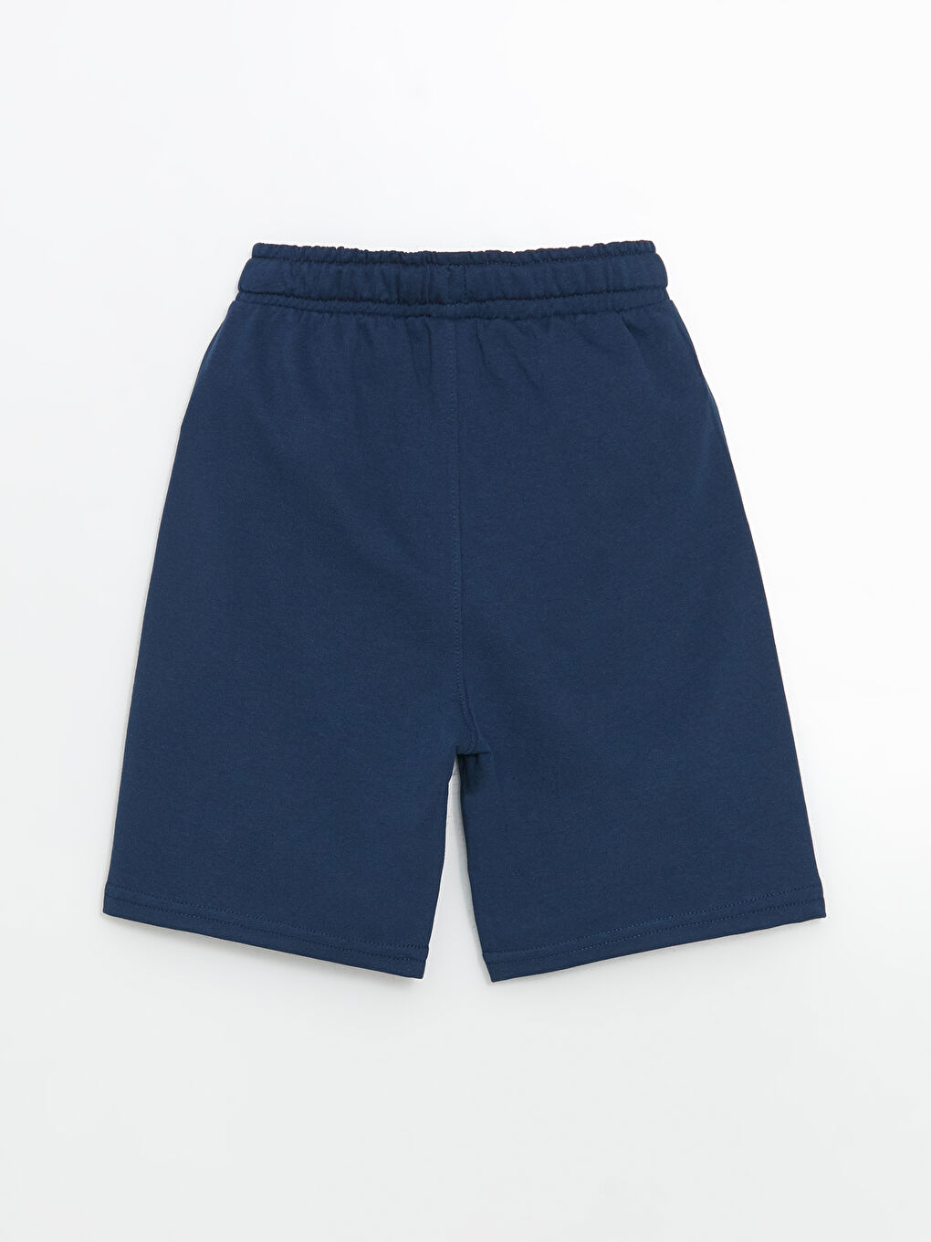 İndigo Beli Lastikli Erkek Çocuk Şort-1