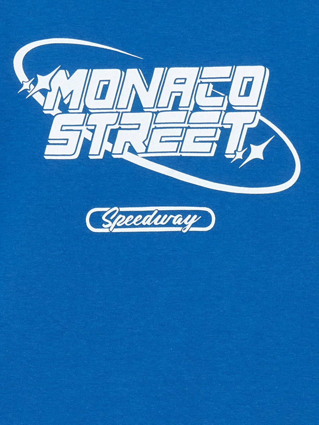 Mavi Bisiklet Yaka Erkek Çocuk Tişört-2