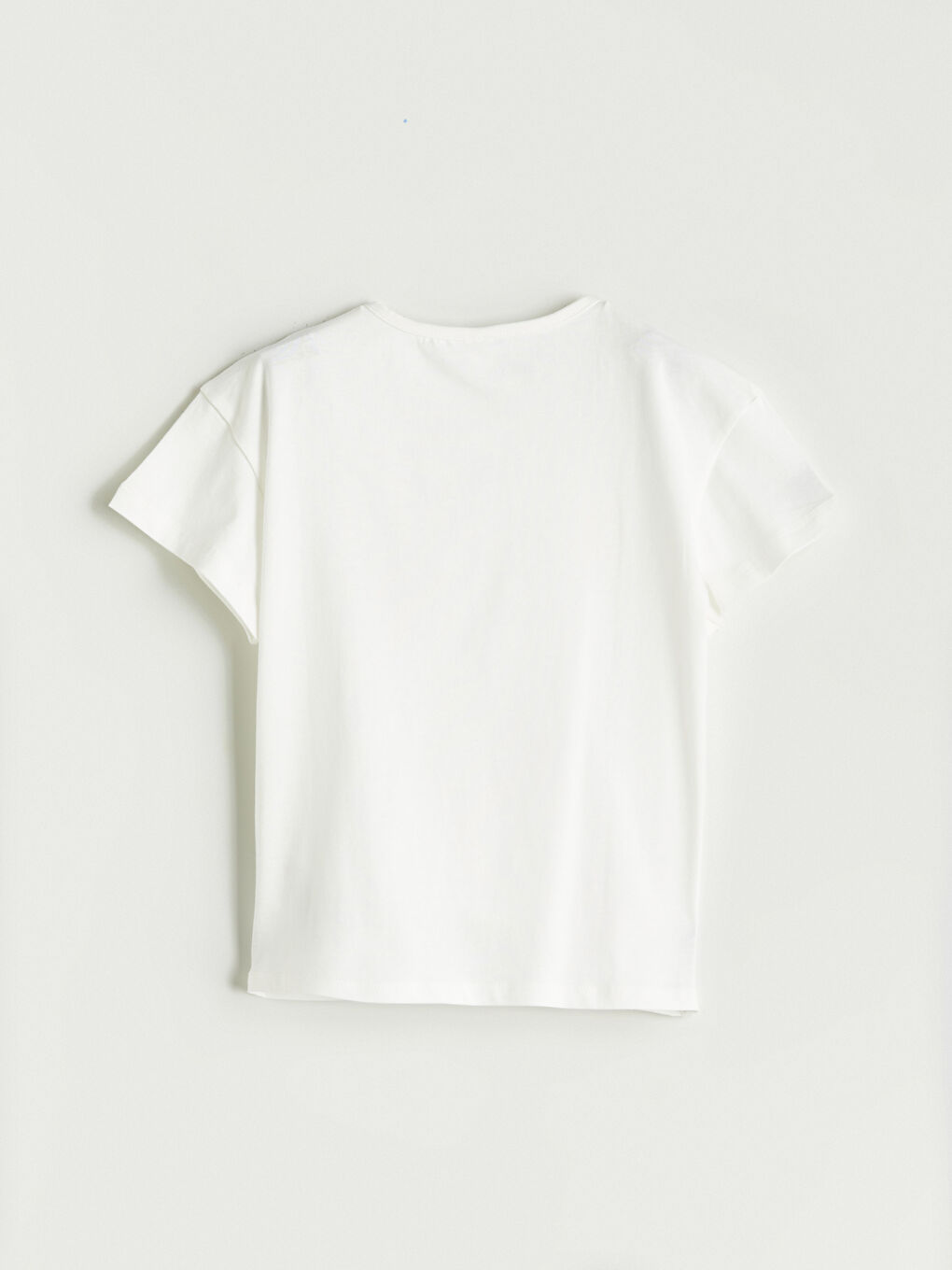 Crew Neck Printed Jersey Girls' T-Shirt -S5BO25Z1-R9J
