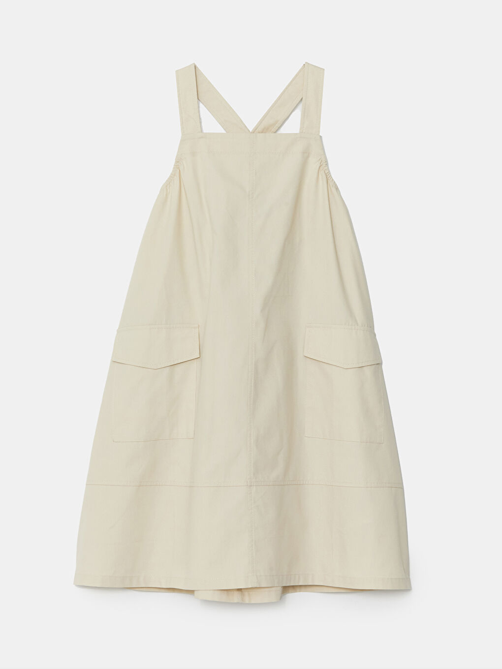 Girl's Overalls Dress