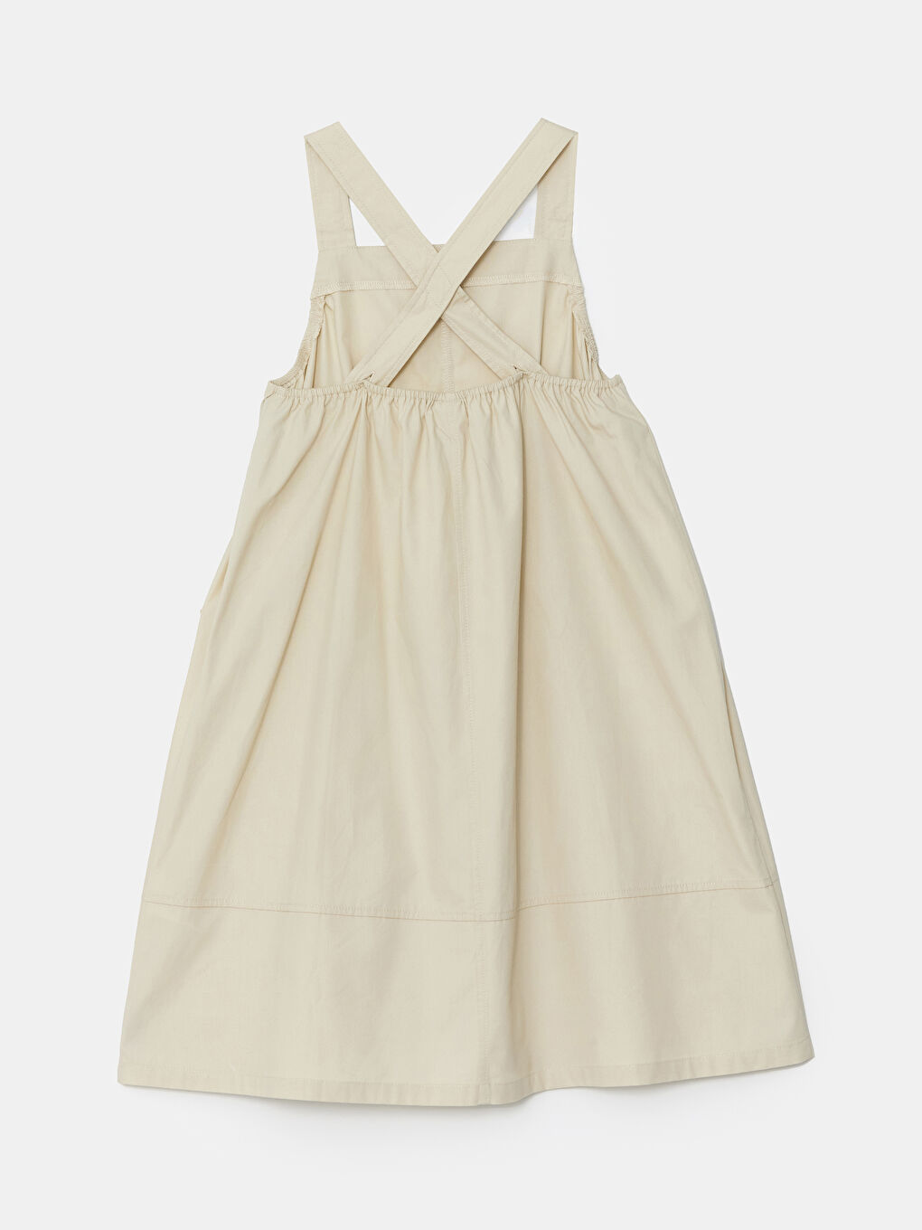 Girl's Overalls Dress-1