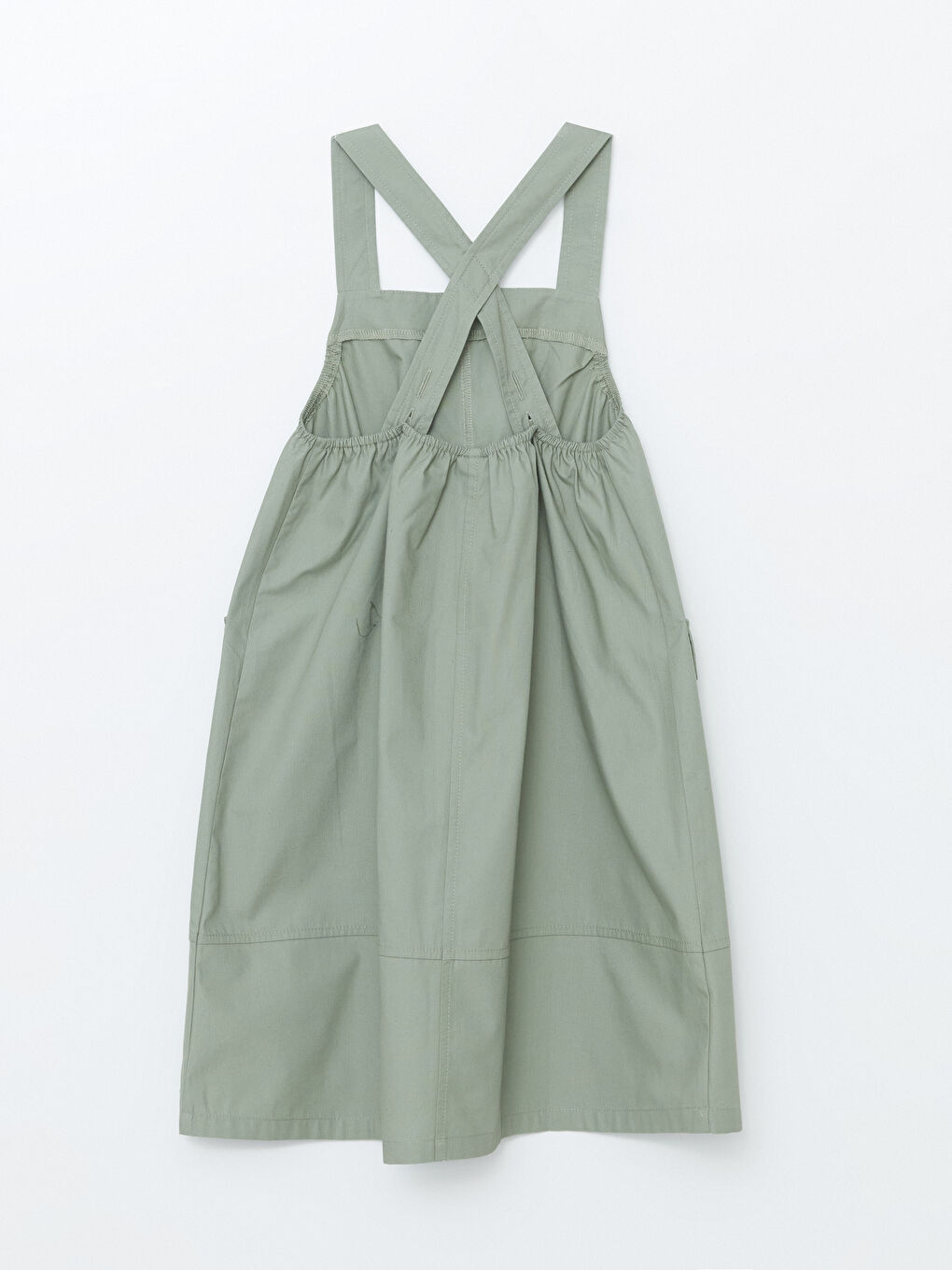 LCW Kids Girl's Overalls Dress -S5BO61Z4-RMT