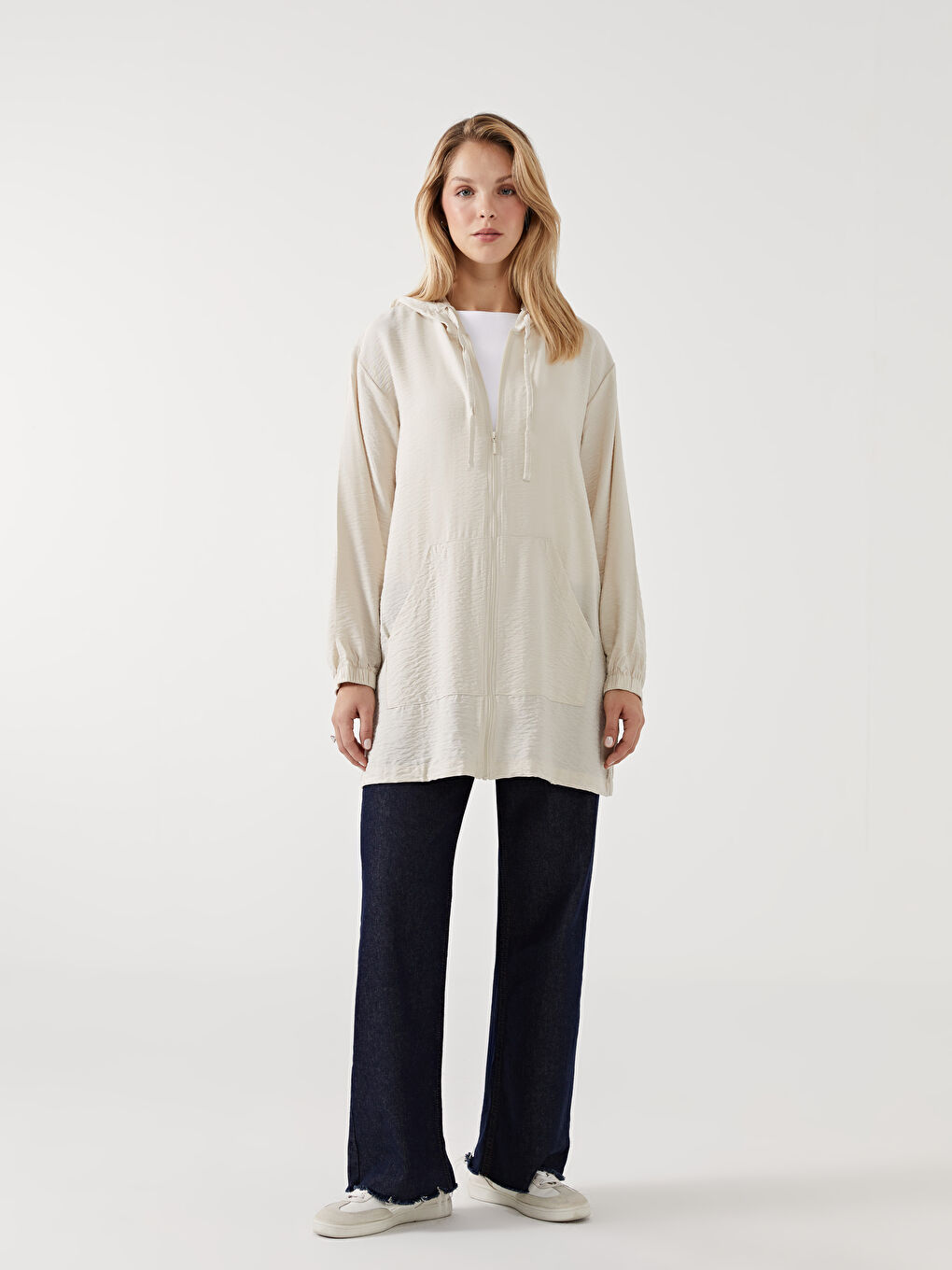 Hooded Women's Cardigan -S5BO82Z8-K5P